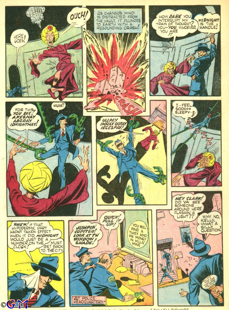 Read online Smash Comics comic -  Issue #20 - 21