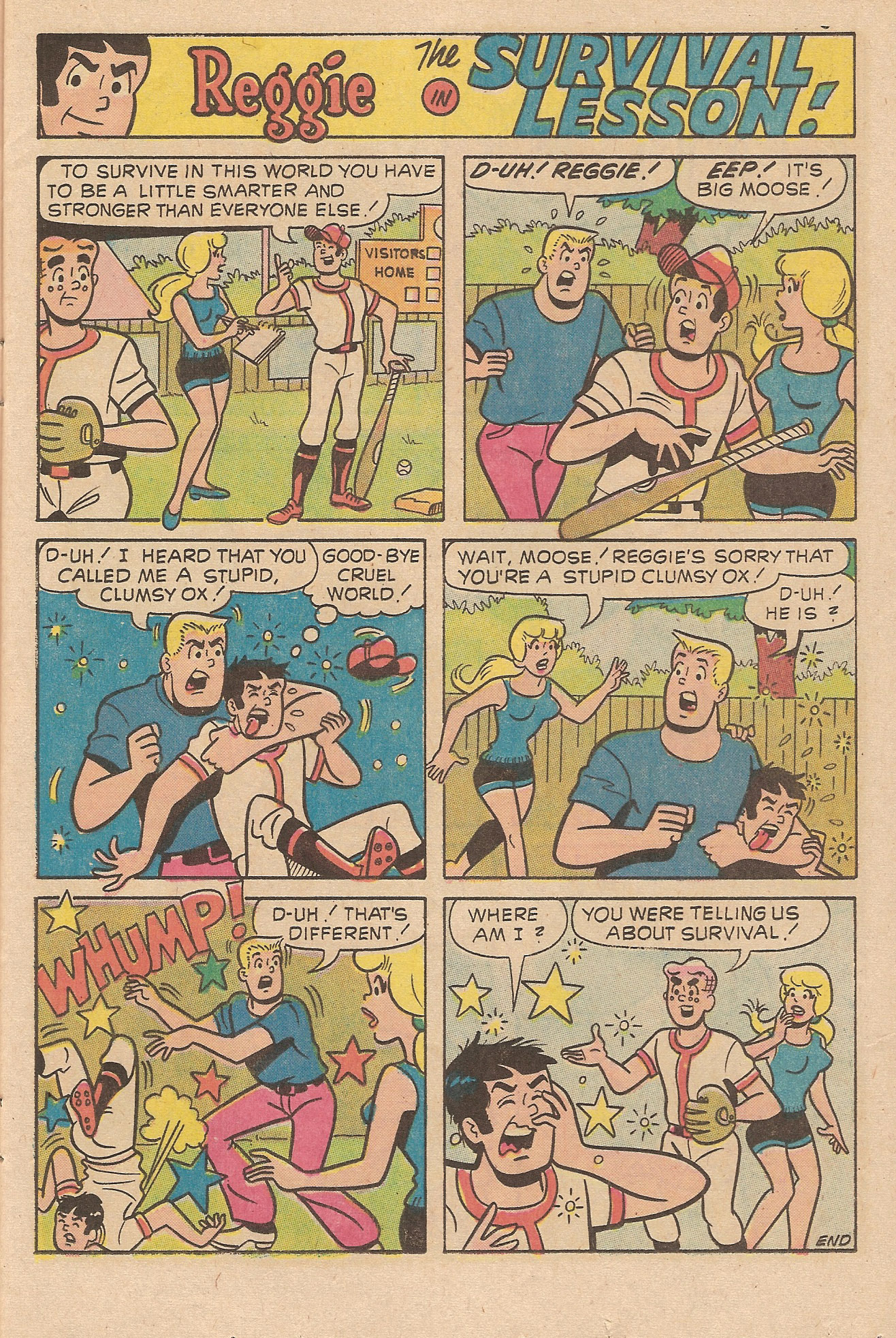 Read online Reggie's Wise Guy Jokes comic -  Issue #28 - 17