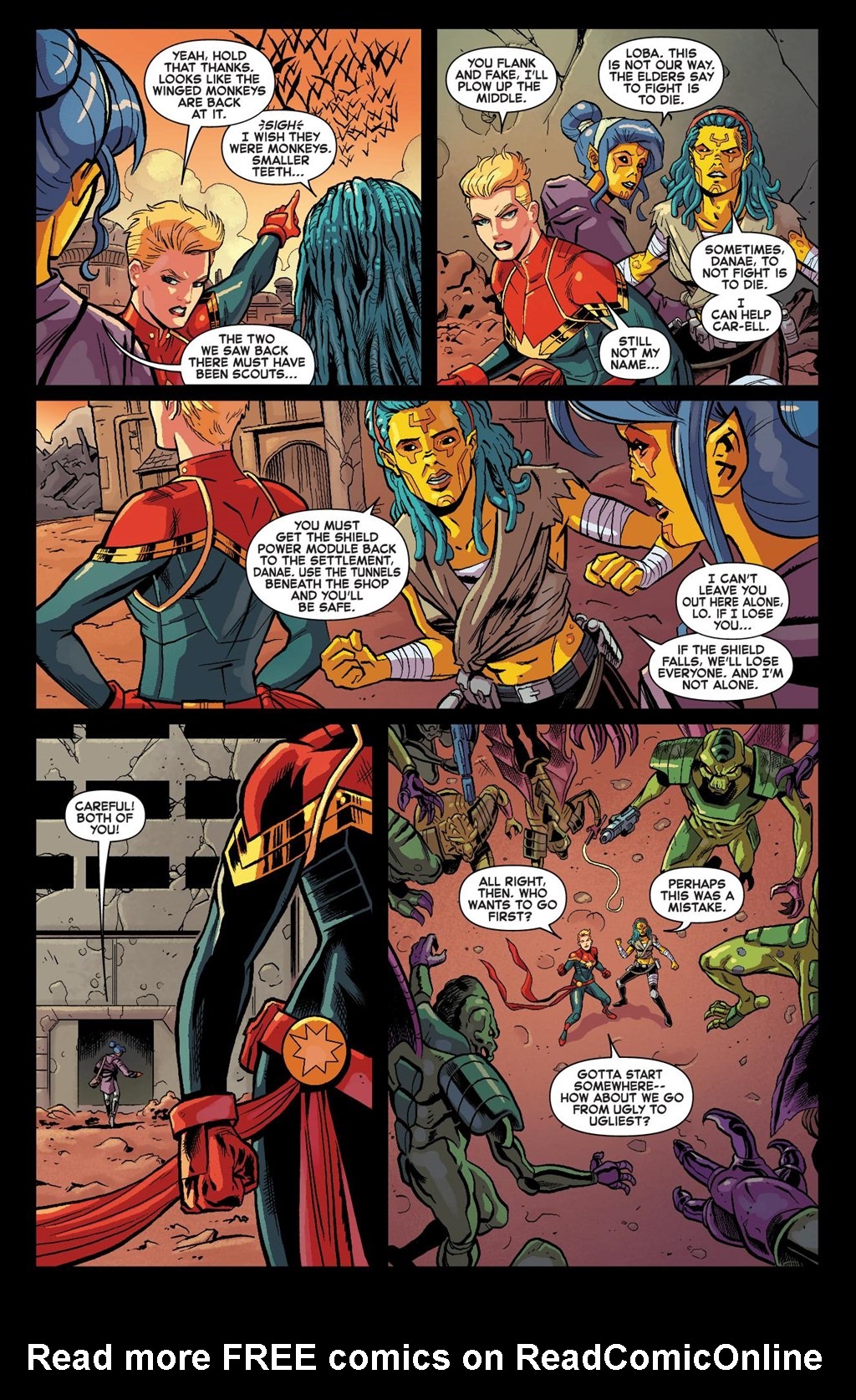 Read online Marvel-Verse (2020) comic -  Issue # Captain Marvel - 92
