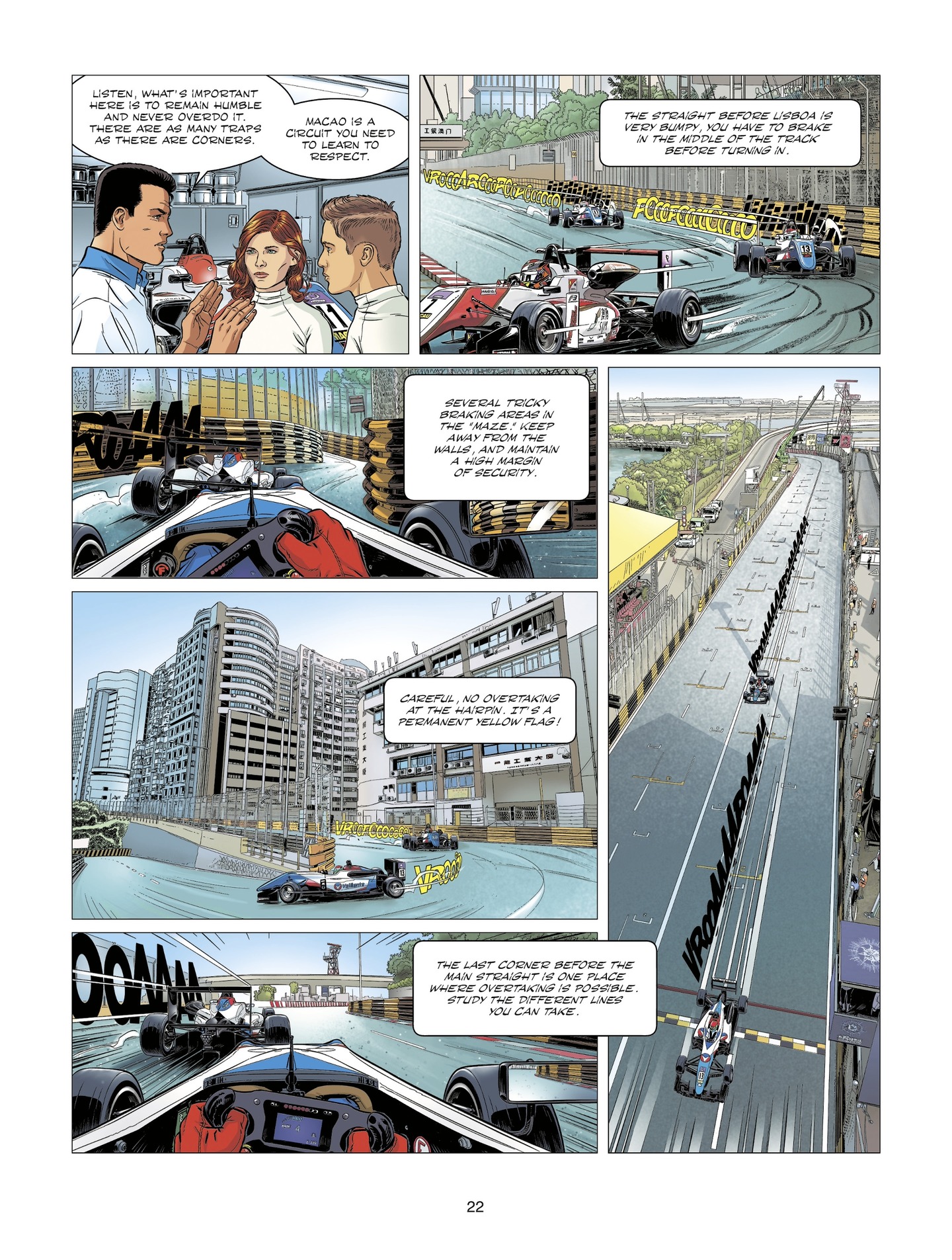 Read online Michel Vaillant comic -  Issue #7 - 22