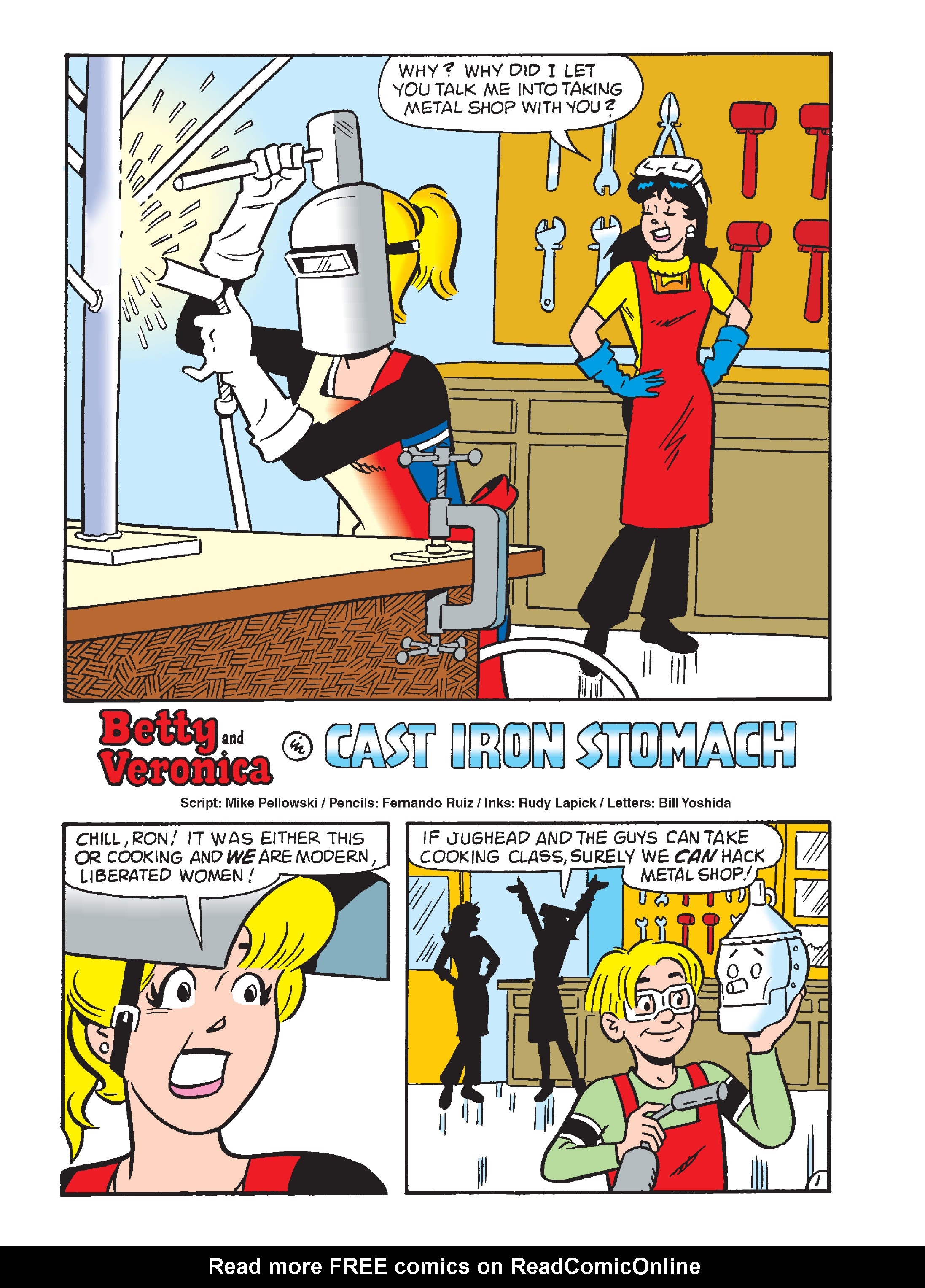 Read online World of Betty & Veronica Digest comic -  Issue #12 - 140