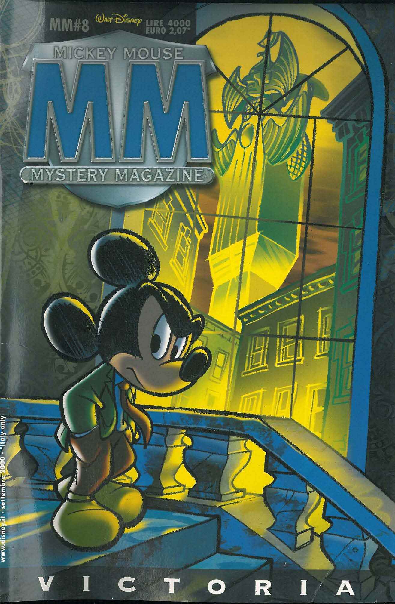 Read online Mickey Mouse Mystery Magazine comic -  Issue #8 - 1