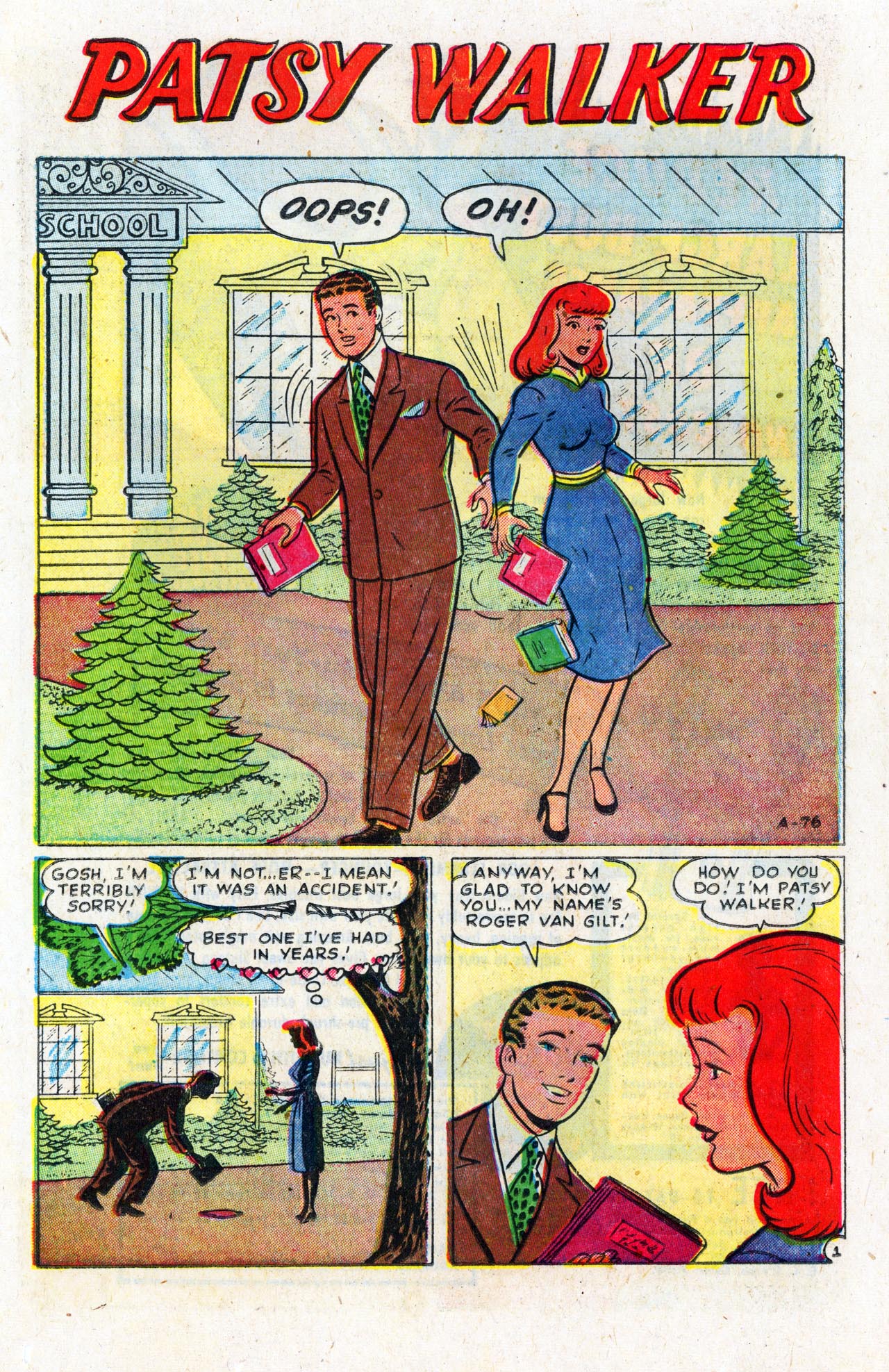 Read online Patsy Walker comic -  Issue #40 - 35