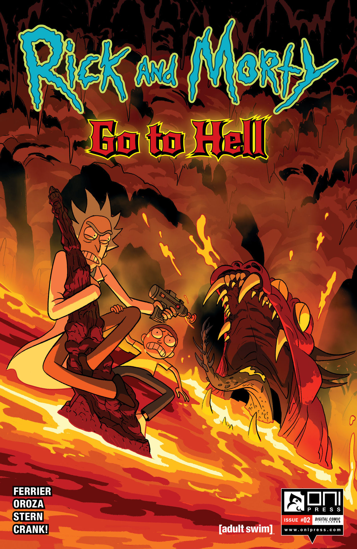 Read online Rick and Morty: Go to Hell comic -  Issue #2 - 1