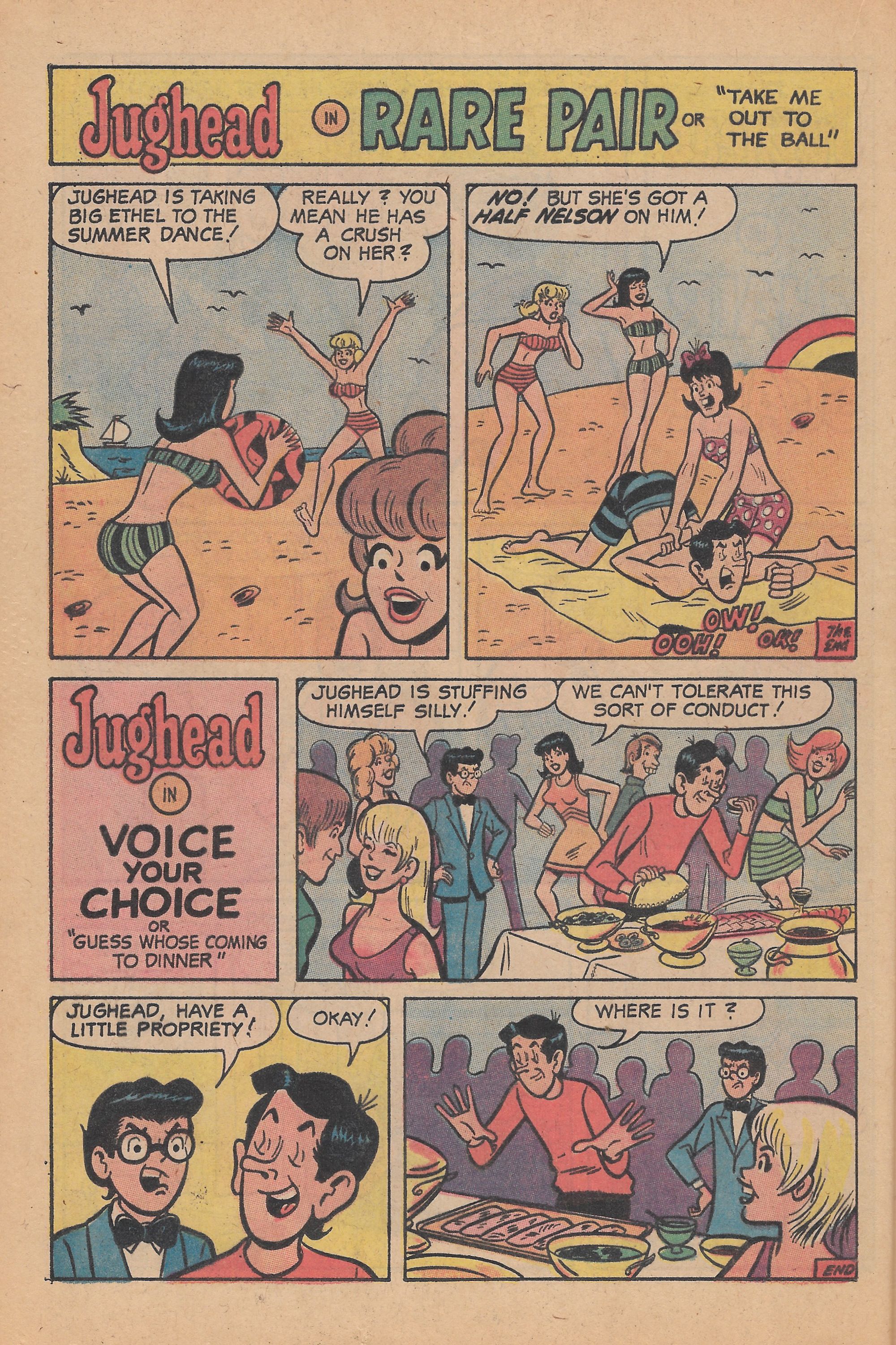 Read online Jughead's Jokes comic -  Issue #25 - 36