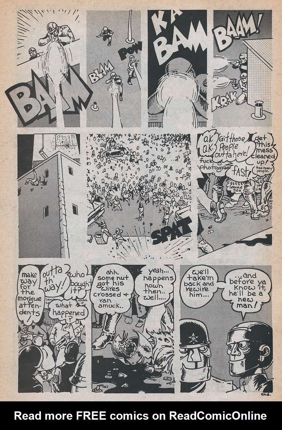 Read online Slow Death comic -  Issue #4 - 10