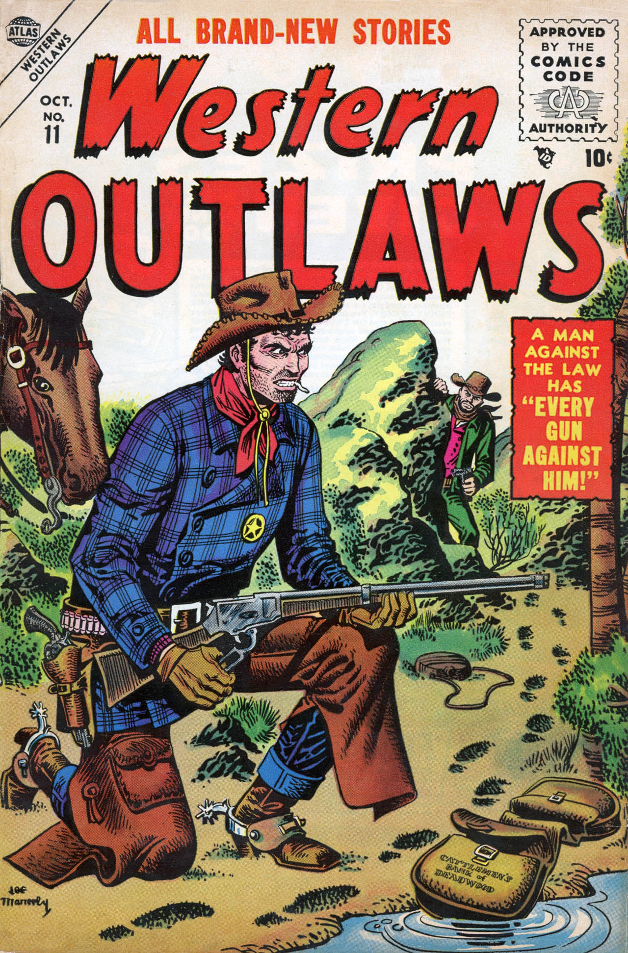 Read online Western Outlaws (1954) comic -  Issue #11 - 1