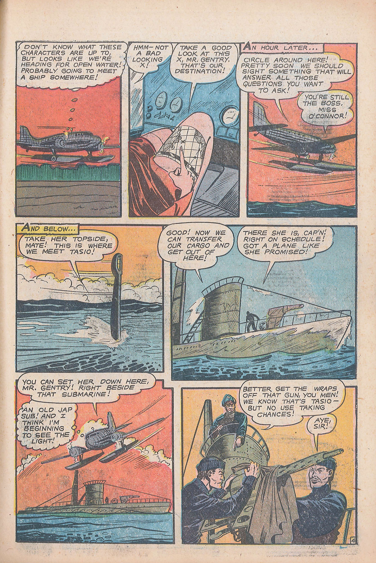 Read online Bruce Gentry comic -  Issue #4 - 31