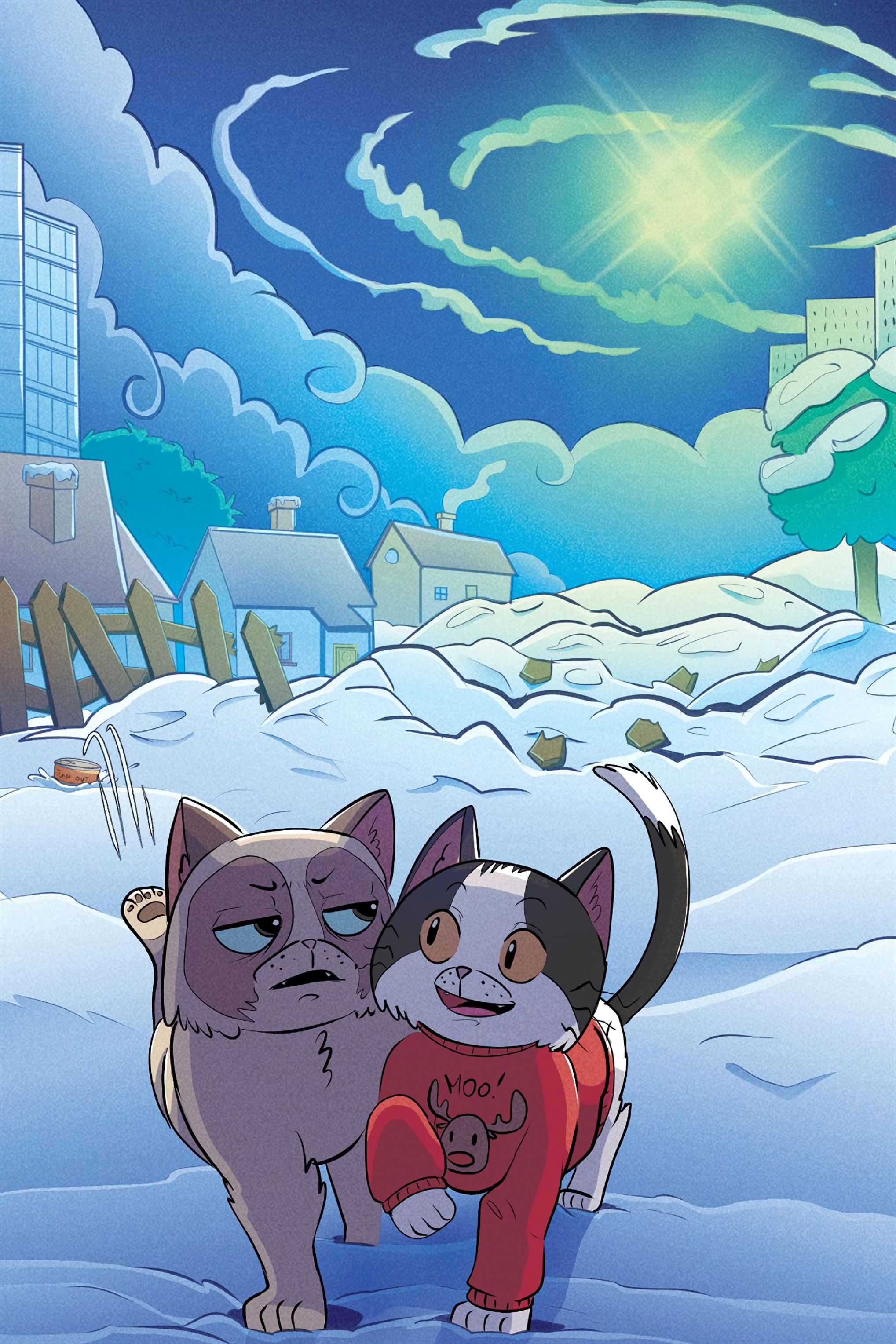 Read online Grumpy Cat: The Grumpus and Other Horrible Holiday Tales comic -  Issue # TPB - 3