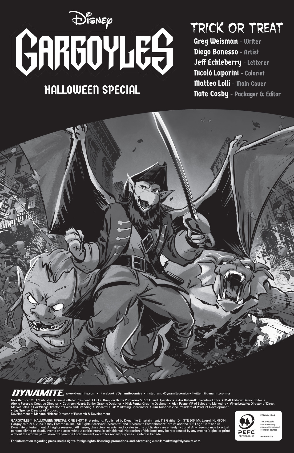 Read online Gargoyles Halloween Special comic -  Issue # Full - 4