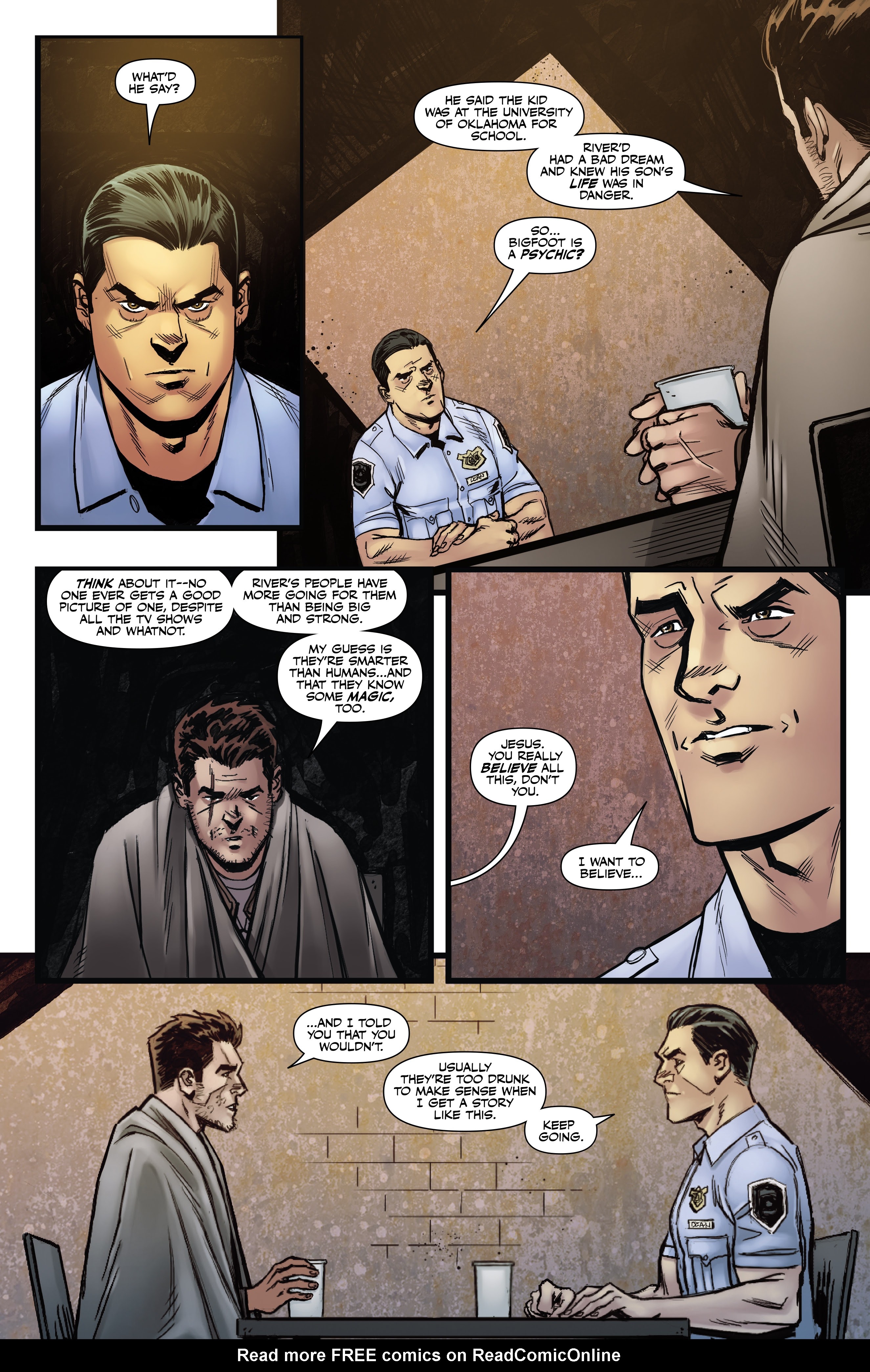 Read online Jim Butcher's The Dresden Files: Bigfoot comic -  Issue # TPB - 85