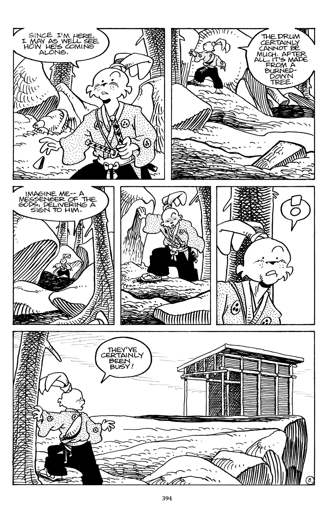 Read online The Usagi Yojimbo Saga comic -  Issue # TPB 7 - 387