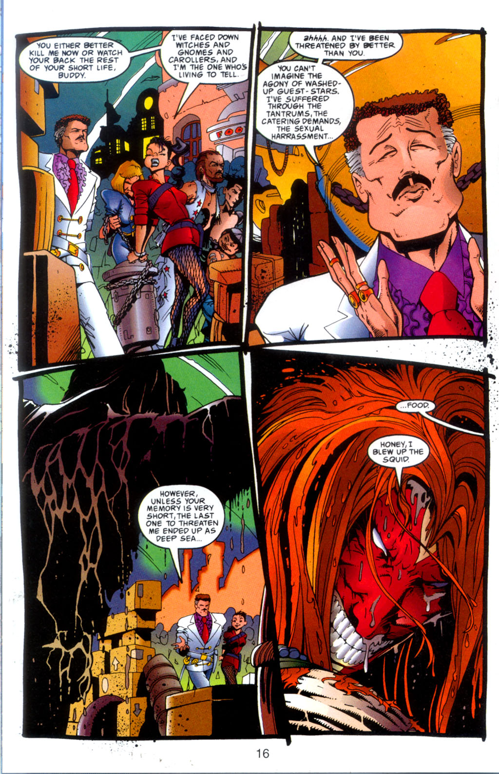 Read online Bloodwulf comic -  Issue #3 - 16