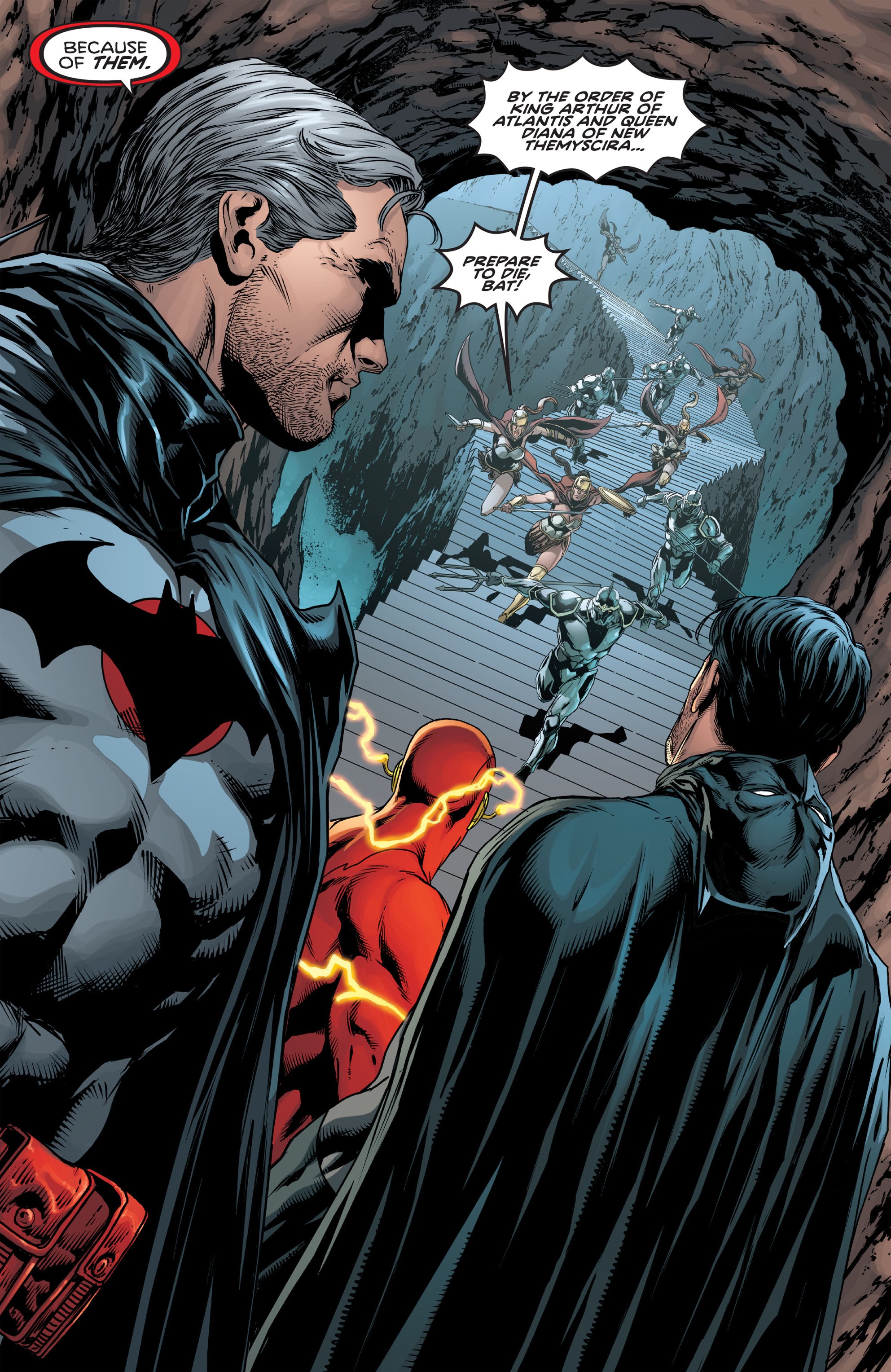 Read online Batman/Flash: The Button Deluxe Edition comic -  Issue # TPB - 56