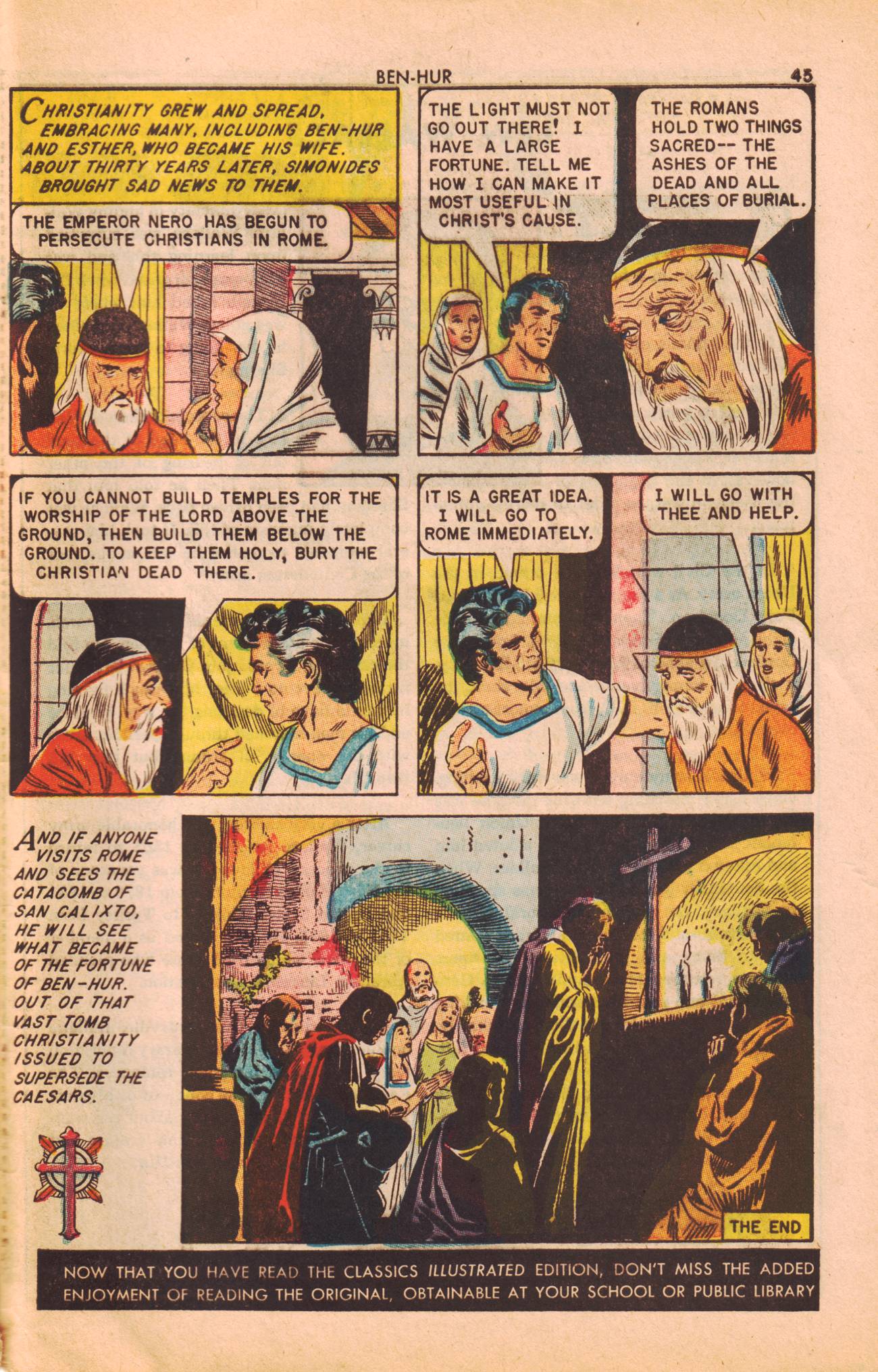 Read online Classics Illustrated comic -  Issue #147 - 47