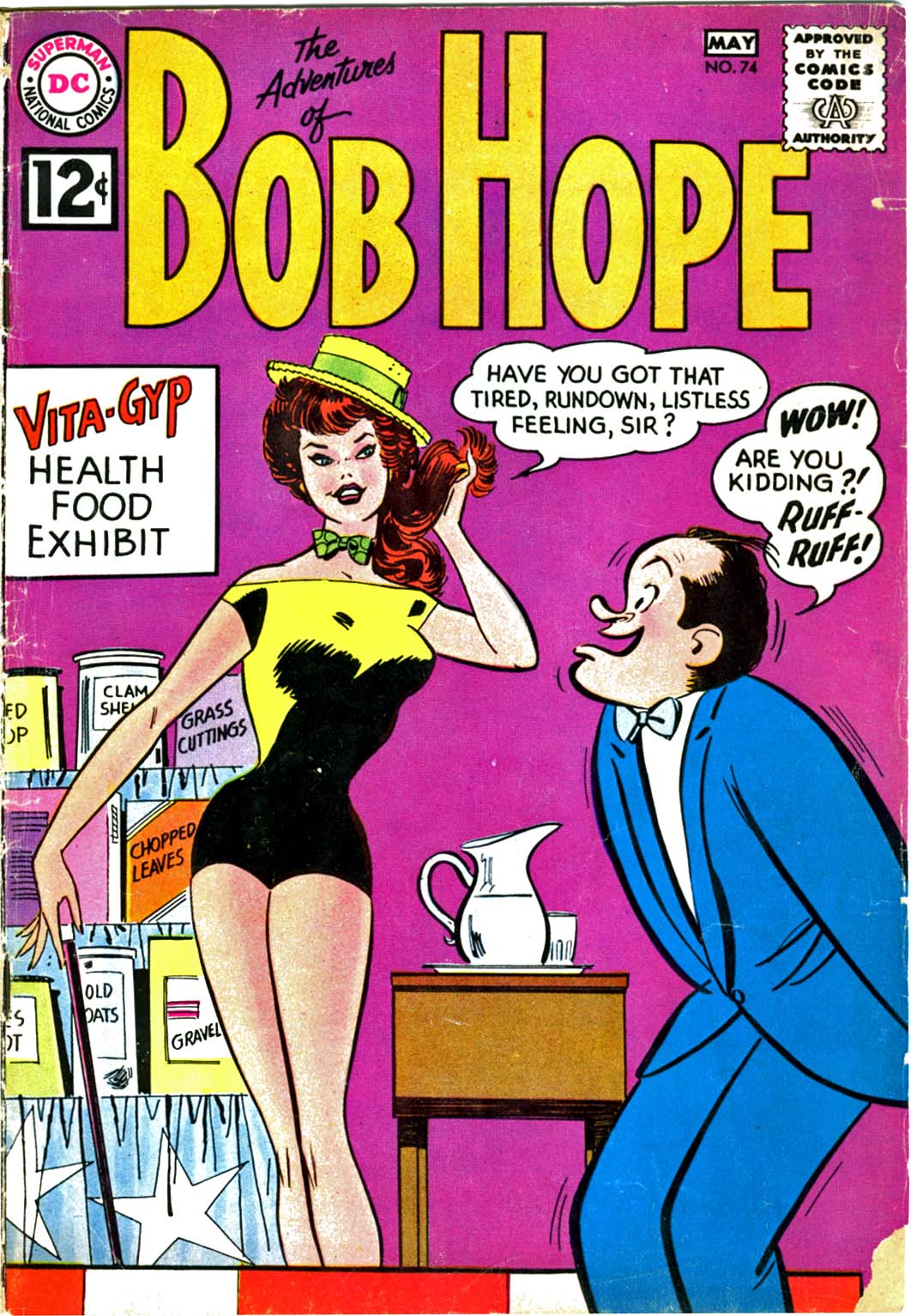 Read online The Adventures of Bob Hope comic -  Issue #74 - 1