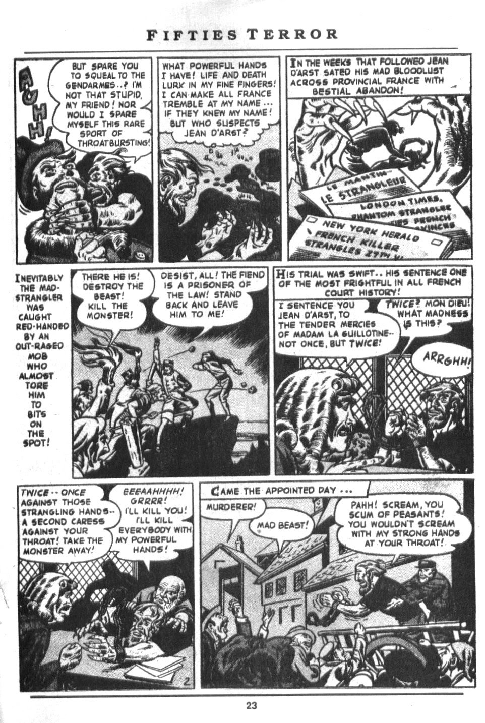 Read online Fifties Terror comic -  Issue #4 - 25