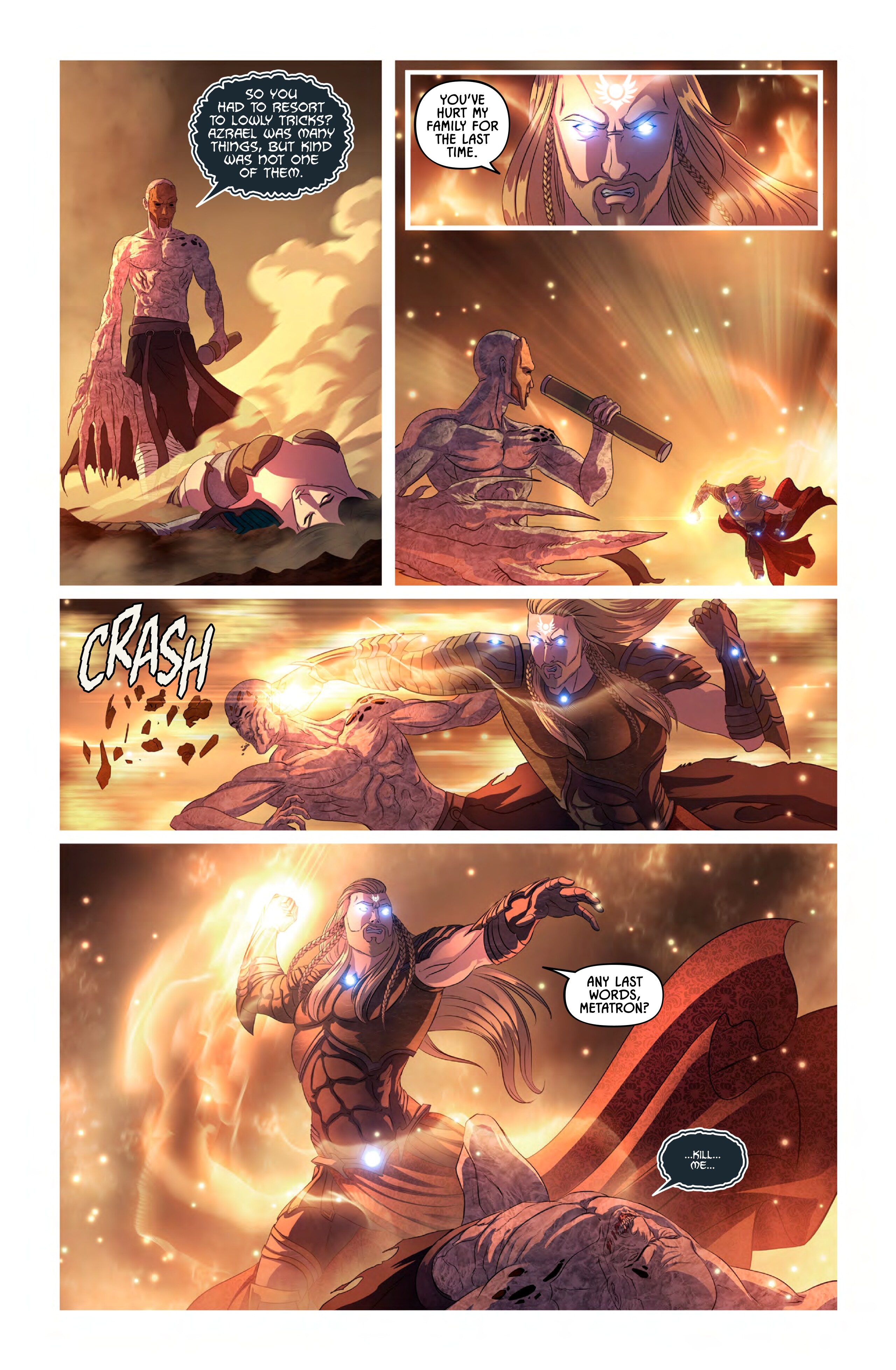 Read online Knights of the Golden Sun comic -  Issue #14 - 16