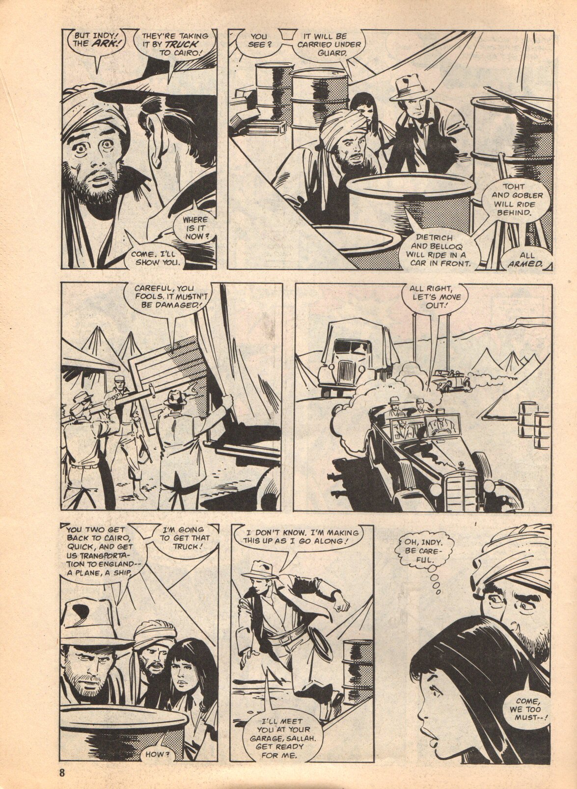 Read online Indiana Jones comic -  Issue #9 - 8