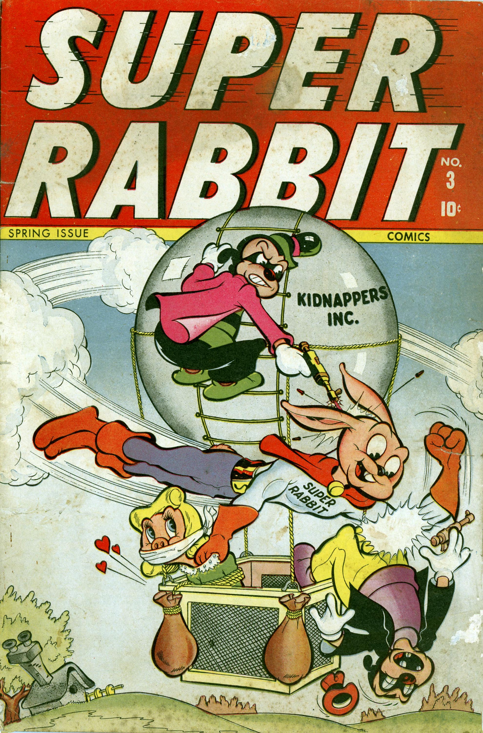 Read online Super Rabbit comic -  Issue #3 - 1