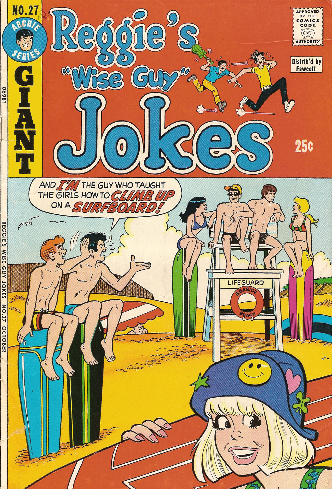 Read online Reggie's Wise Guy Jokes comic -  Issue #27 - 1