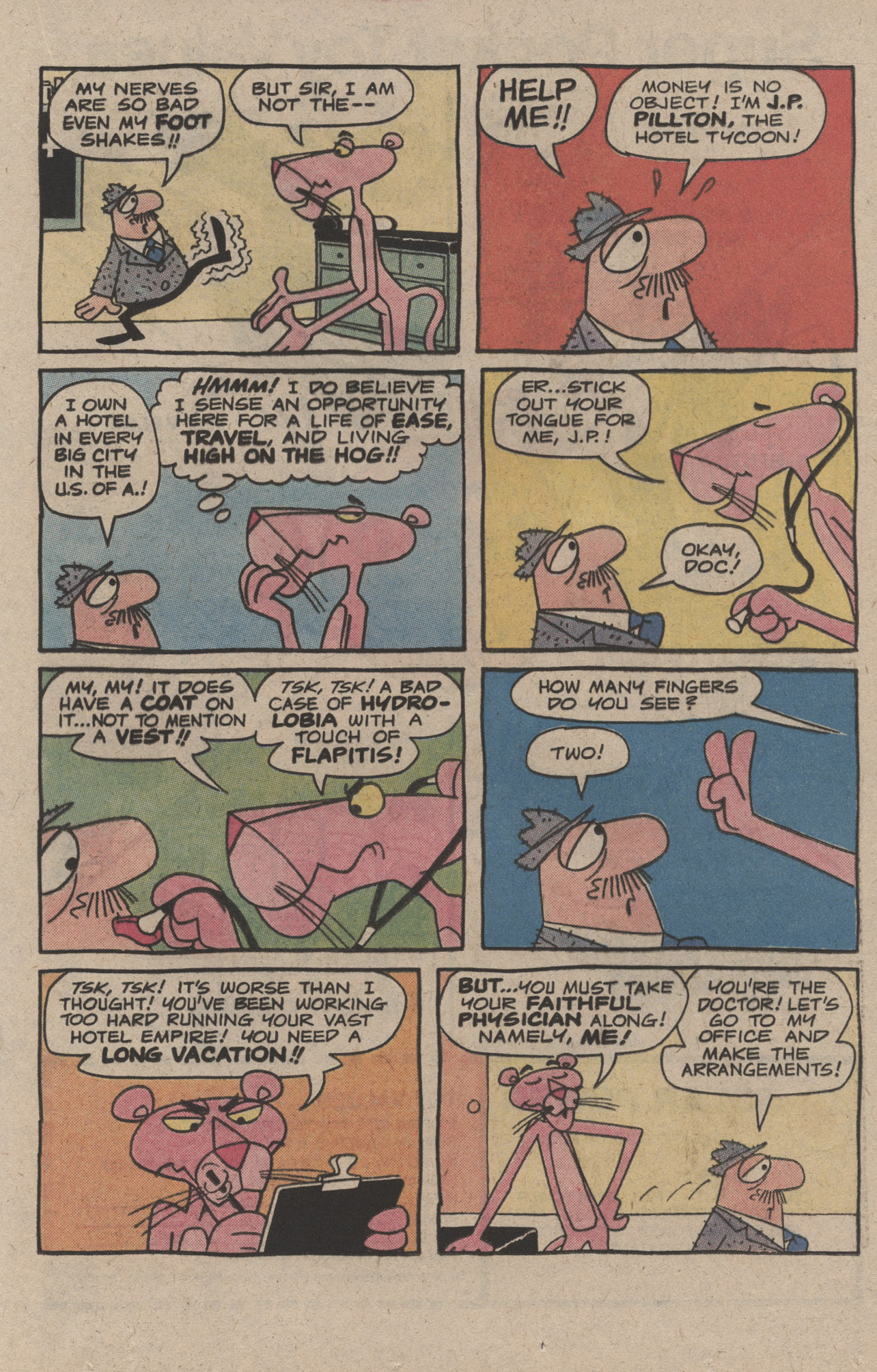 Read online The Pink Panther (1971) comic -  Issue #63 - 21