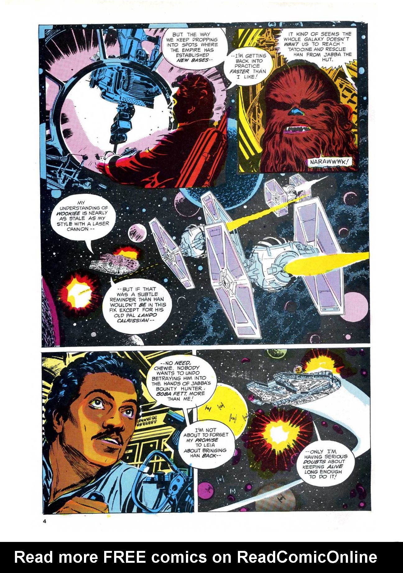 Read online Return of the Jedi comic -  Issue #138 - 4