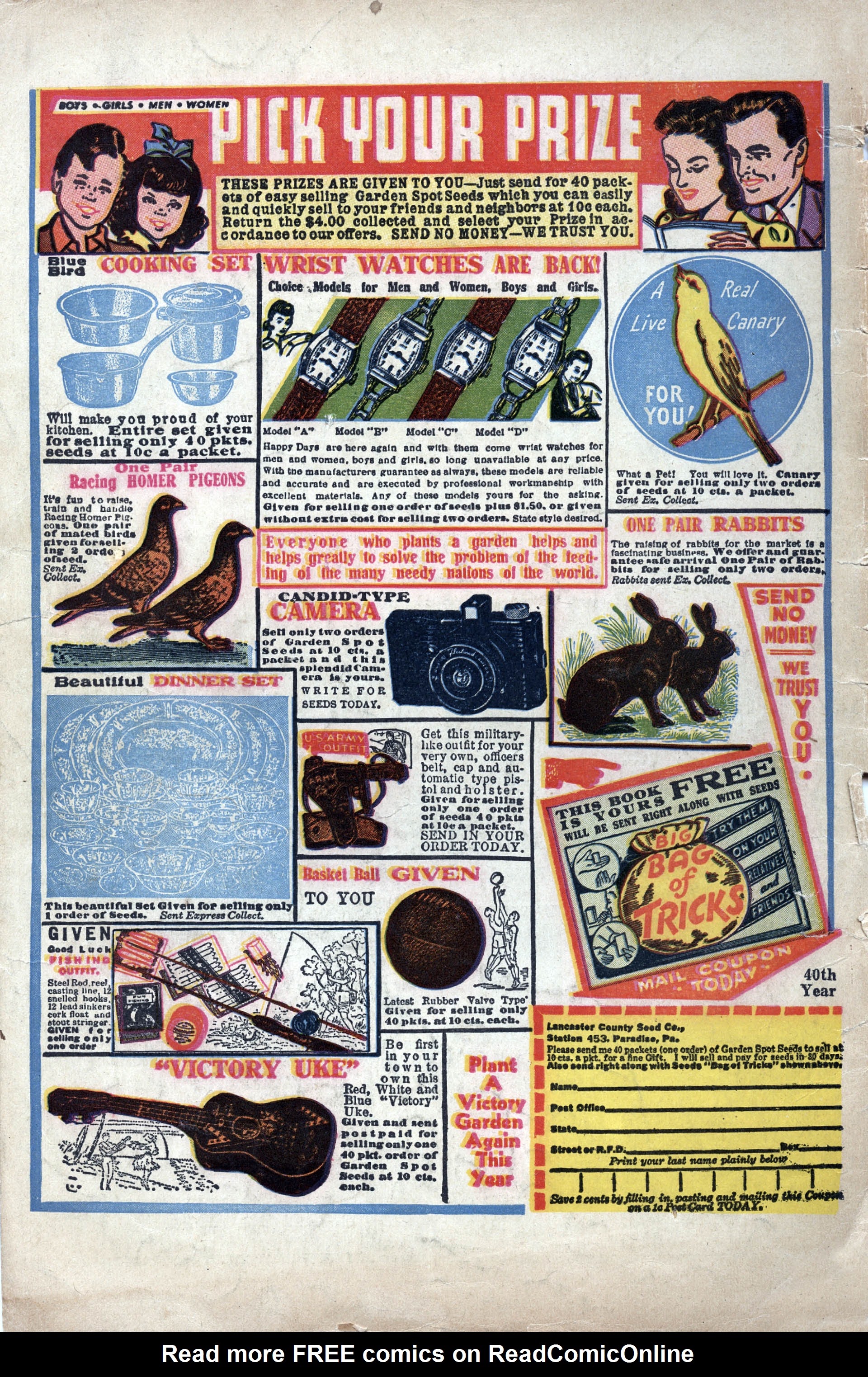 Read online Paul Terry's Mighty Mouse Comics comic -  Issue #3 - 37