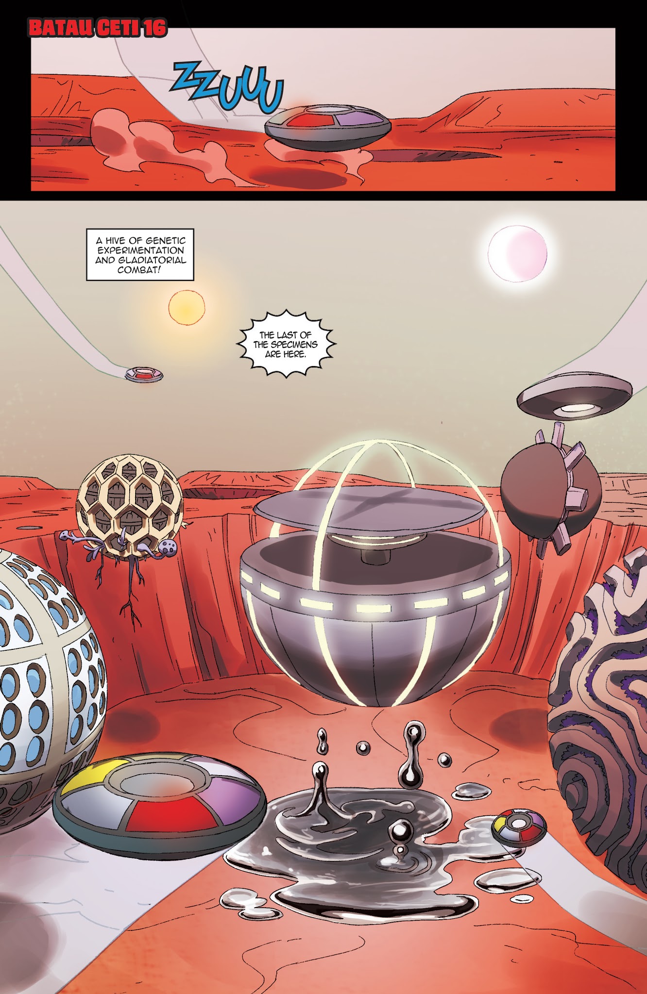 Read online Danger Doll Squad: Galactic Gladiators comic -  Issue #1 - 17