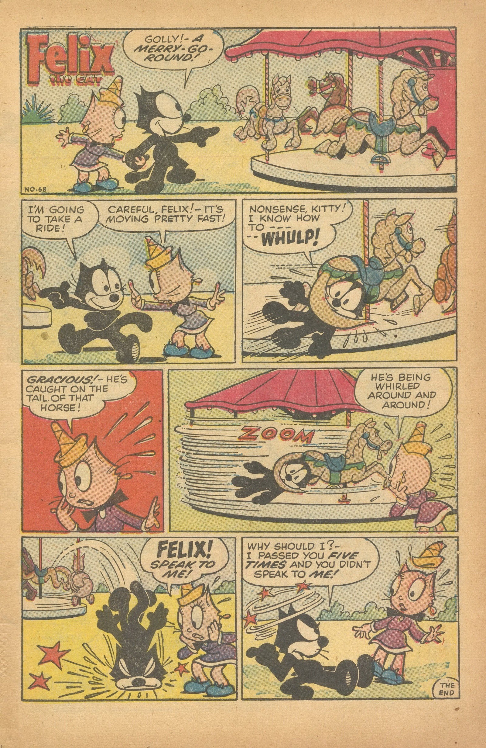 Read online Felix the Cat (1955) comic -  Issue #68 - 3