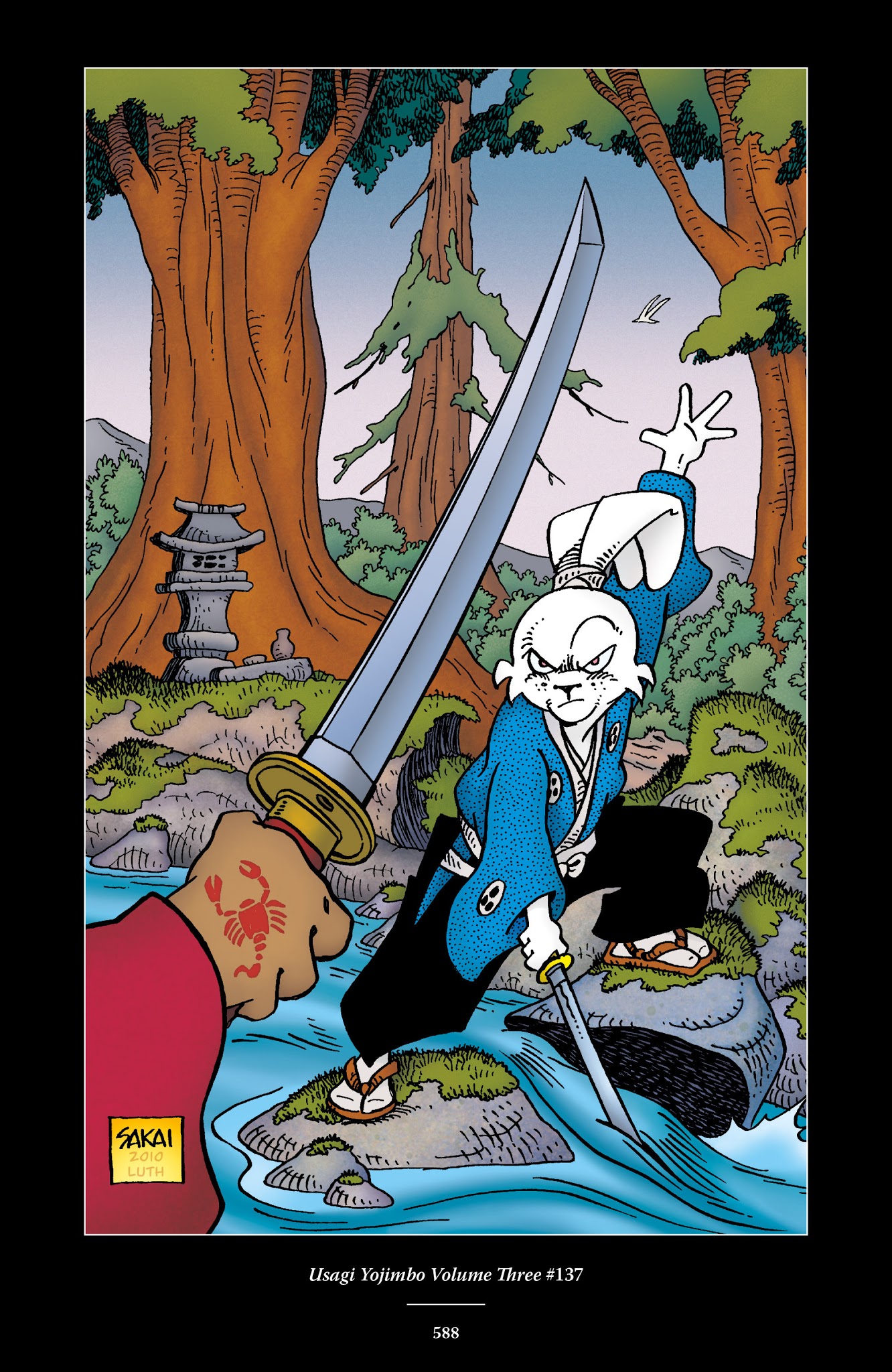 Read online The Usagi Yojimbo Saga comic -  Issue # TPB 7 - 578