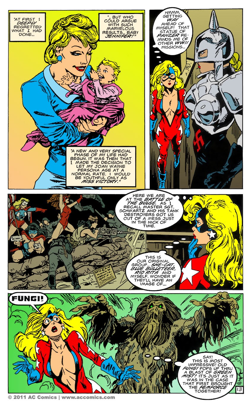 Read online Femforce: Origins comic -  Issue # Full - 13