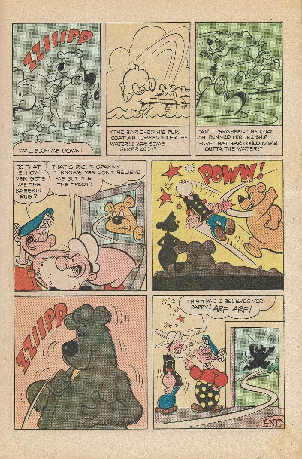 Read online Popeye (1948) comic -  Issue #109 - 21