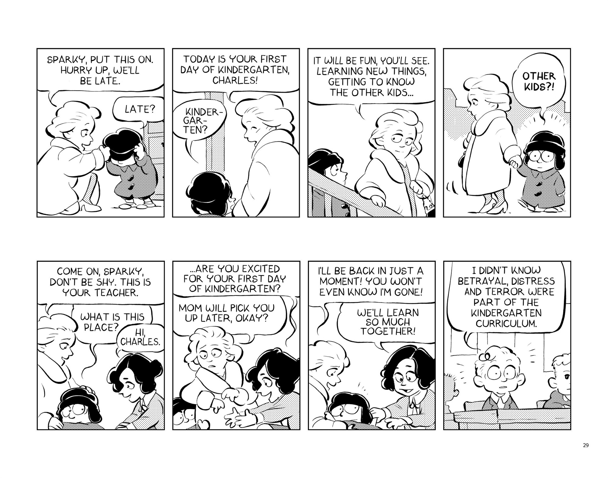 Read online Funny Things: A Comic Strip Biography of Charles M. Schulz comic -  Issue # TPB (Part 1) - 32