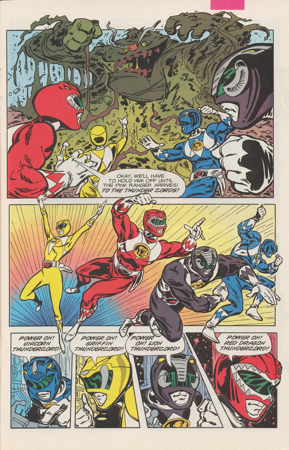 Read online Saban's Mighty Morphin Power Rangers (1994) comic -  Issue #3 - 21