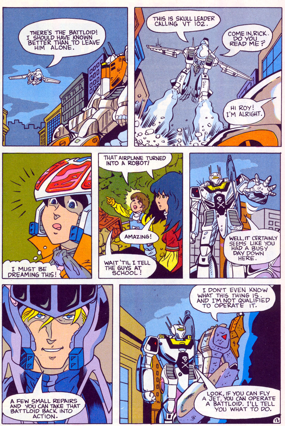 Read online Robotech The Macross Saga comic -  Issue #2 - 16