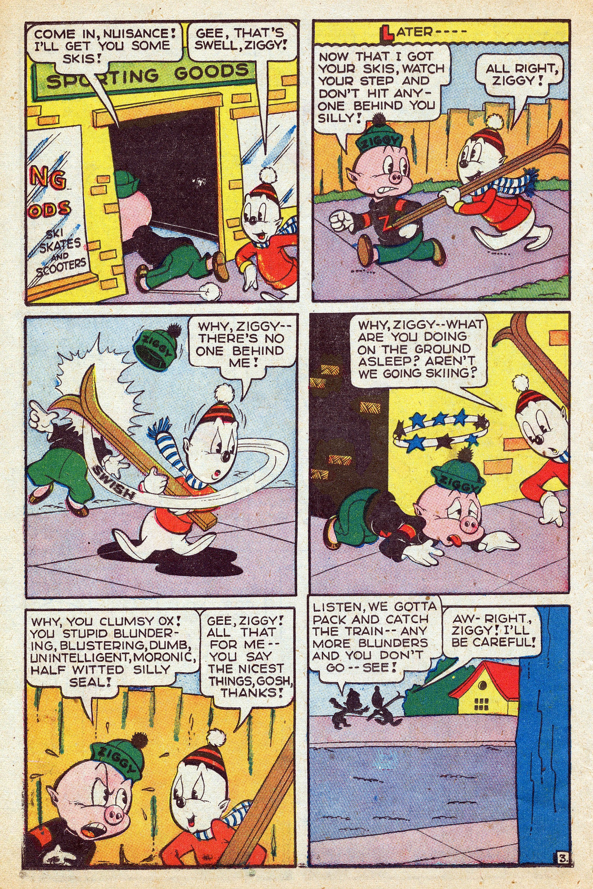 Read online Ziggy Pig-Silly Seal Comics (1944) comic -  Issue #1 - 34