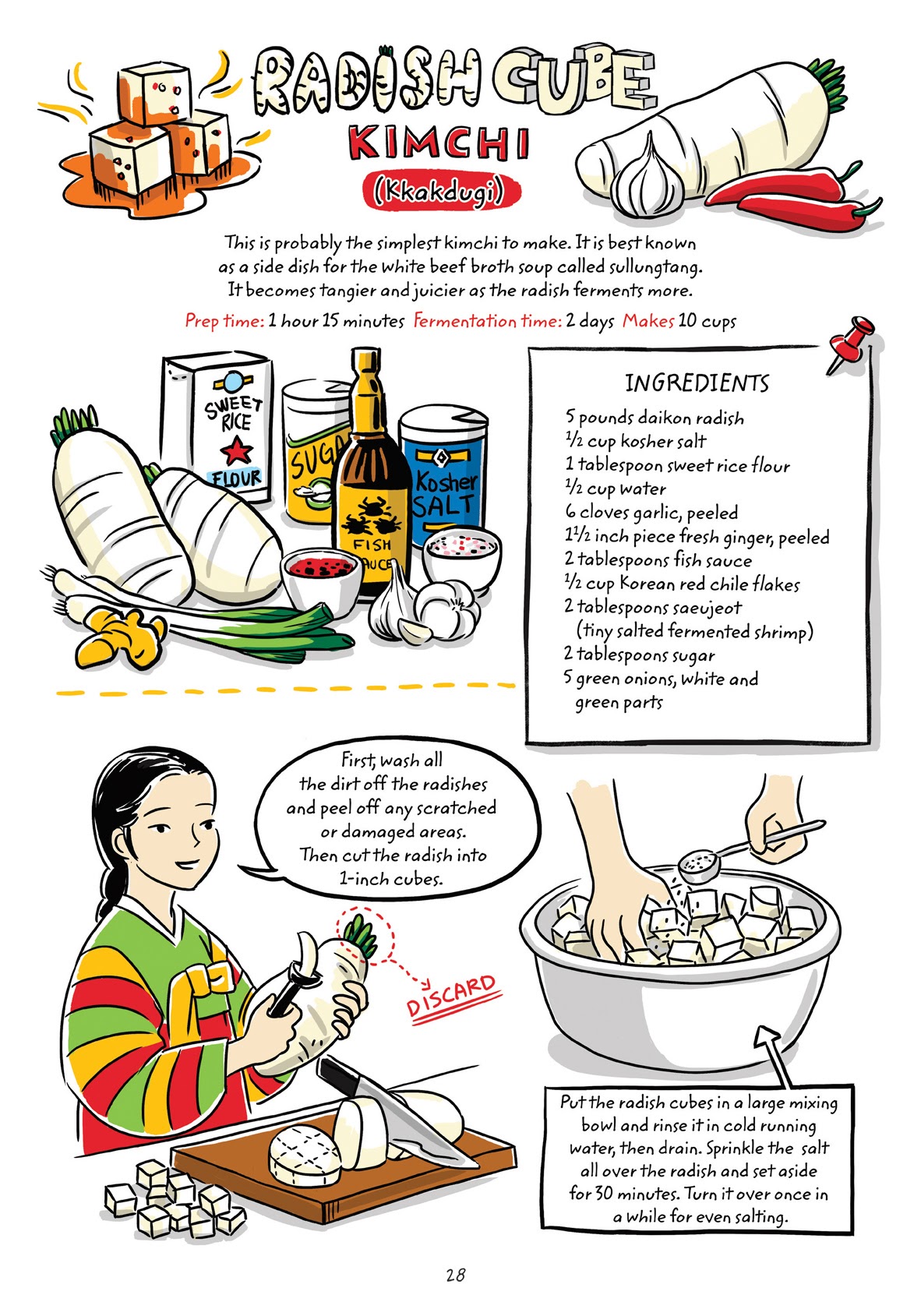 Read online Cook Korean! A Comic Book With Recipes comic -  Issue # TPB (Part 1) - 27