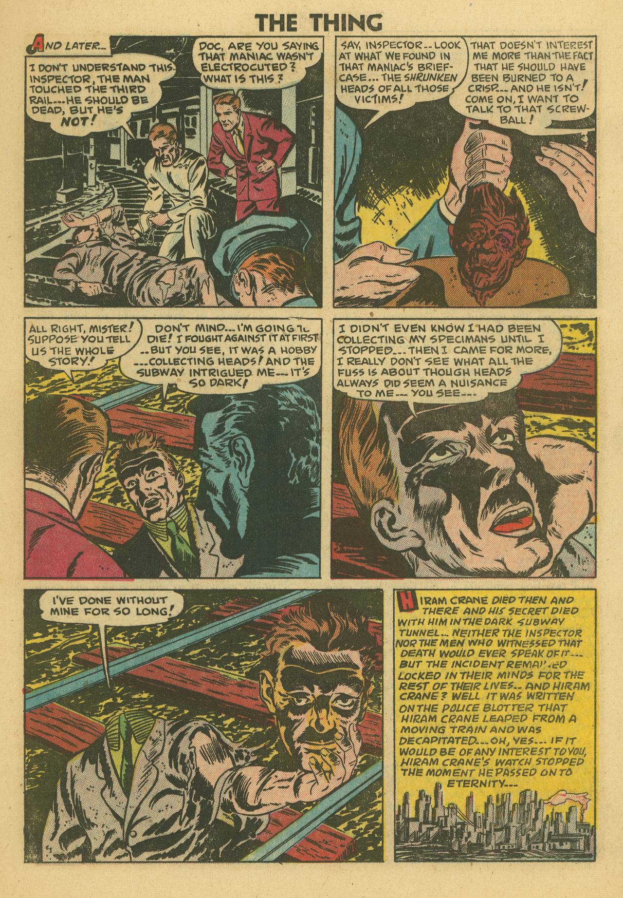 Read online The Thing! (1952) comic -  Issue #1 - 25
