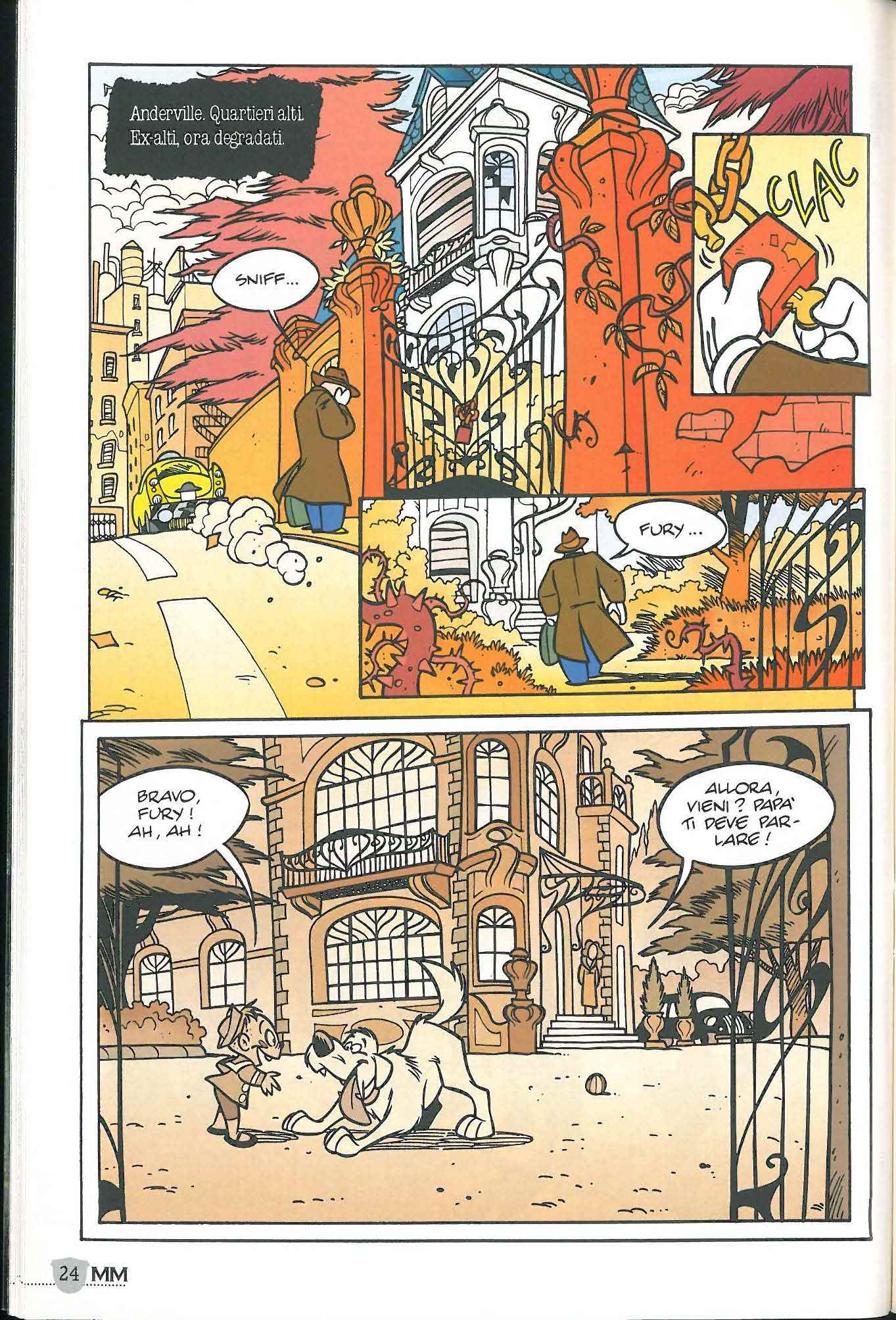 Read online Mickey Mouse Mystery Magazine comic -  Issue #8 - 24