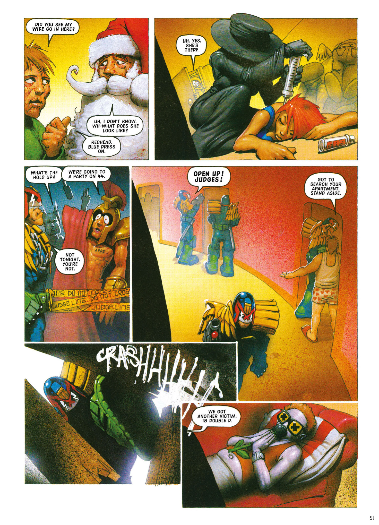 Read online Judge Dredd: The Complete Case Files comic -  Issue # TPB 29 - 93