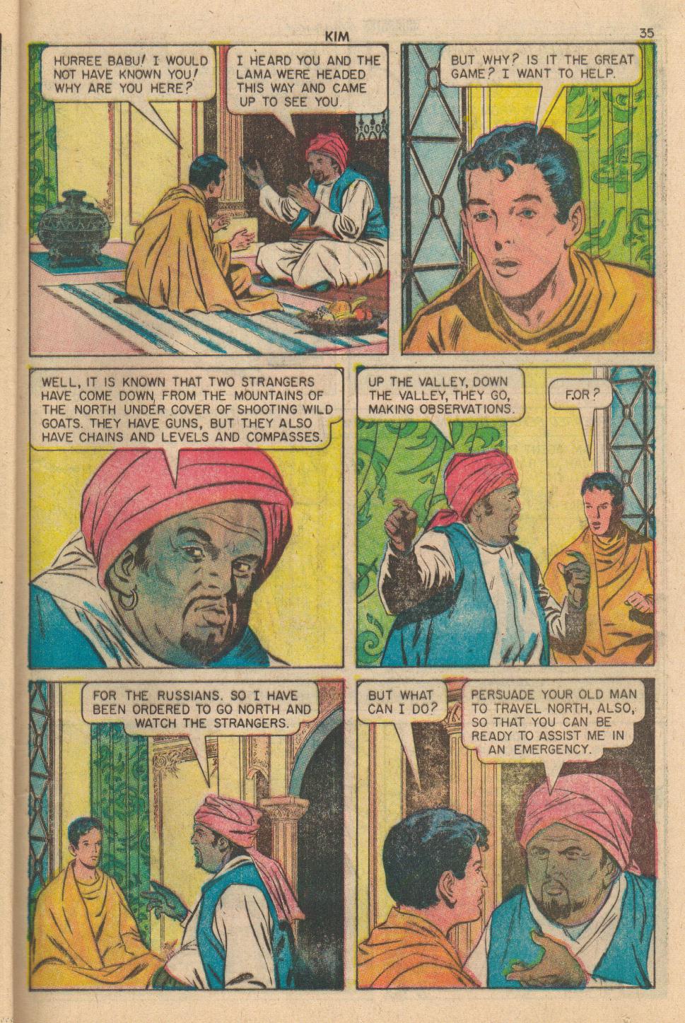 Read online Classics Illustrated comic -  Issue #143 - 37