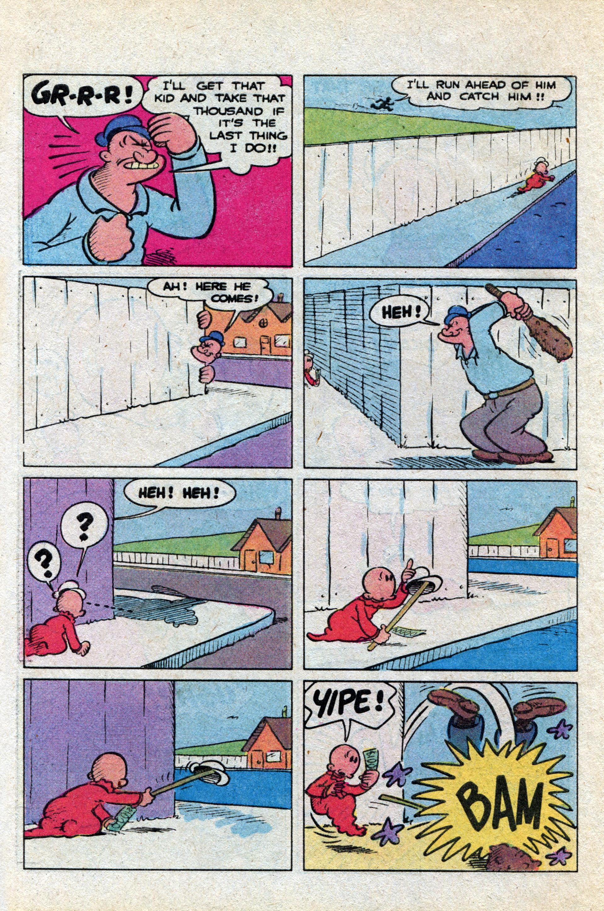 Read online Popeye (1948) comic -  Issue #167 - 28