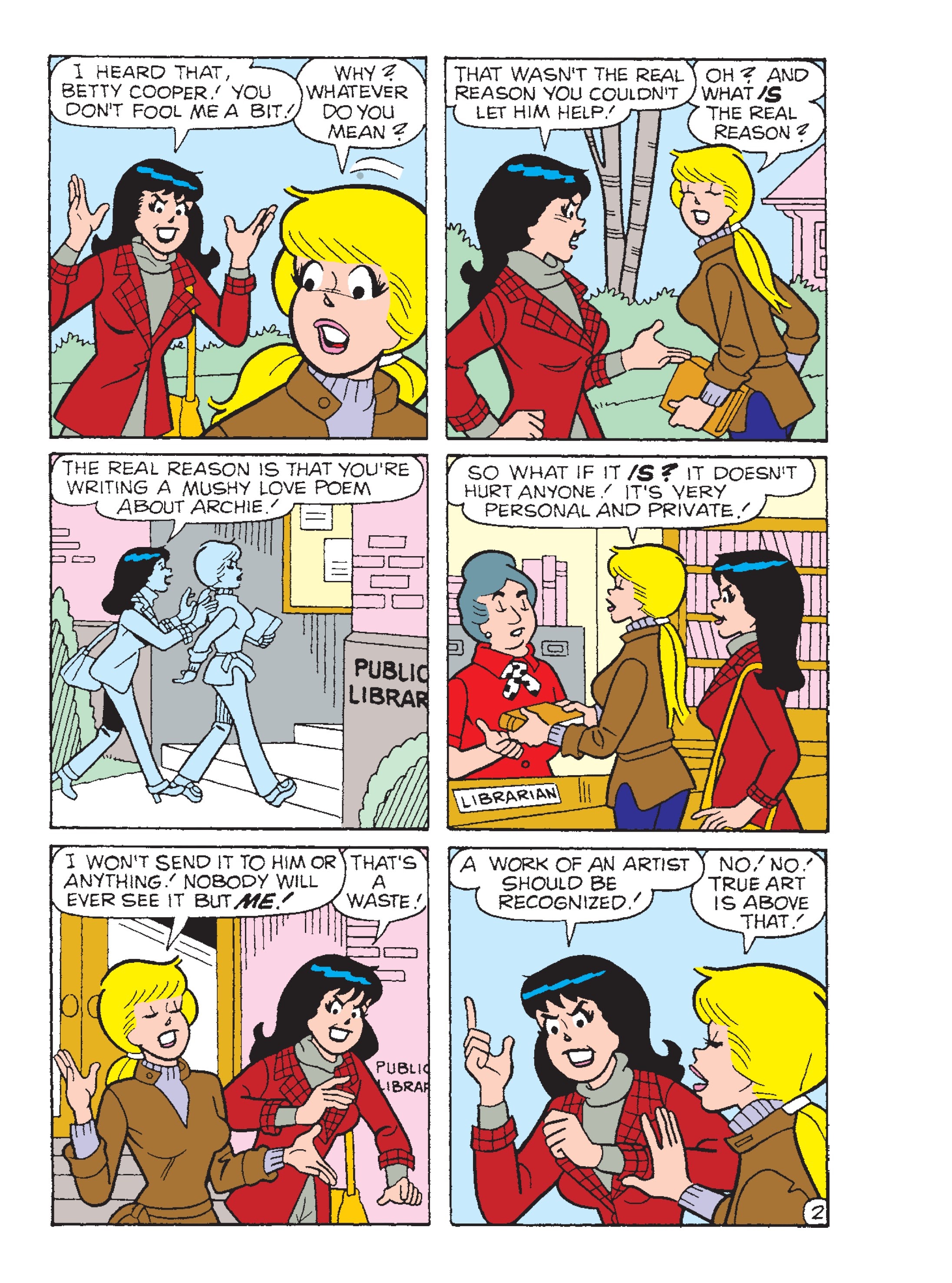 Read online Betty & Veronica Friends Double Digest comic -  Issue #265 - 131