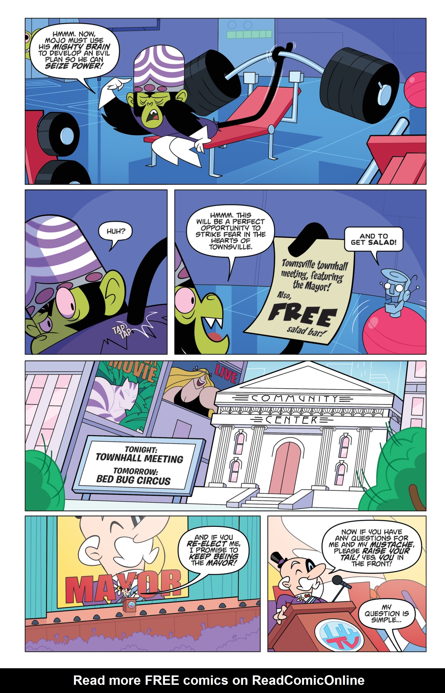 Read online The Powerpuff Girls: Bureau of Bad comic -  Issue # _TPB - 60