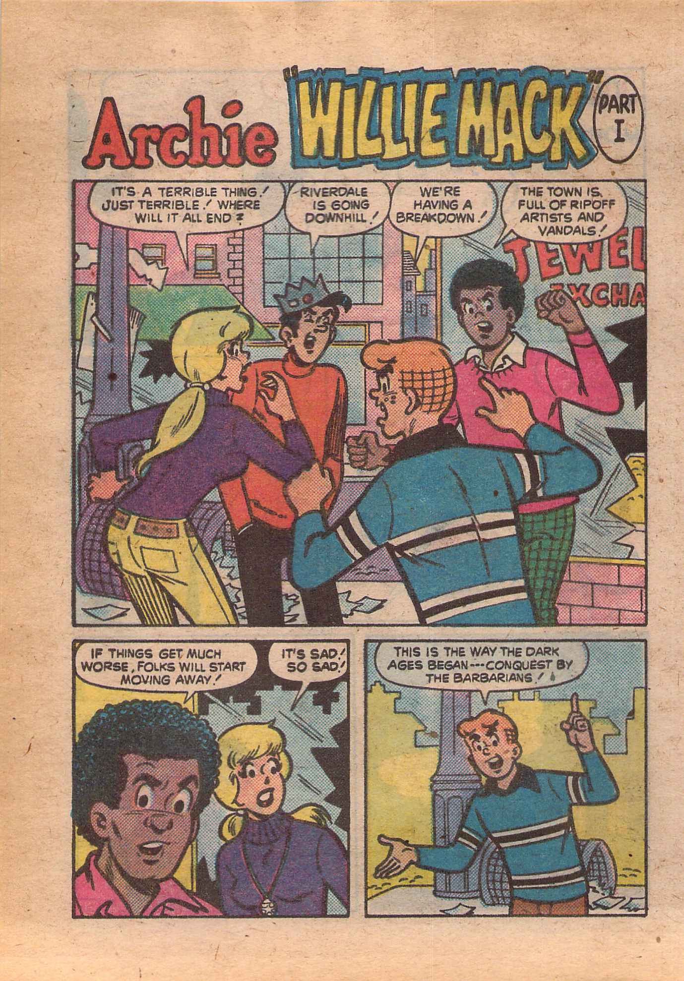 Read online Archie's Double Digest Magazine comic -  Issue #34 - 168