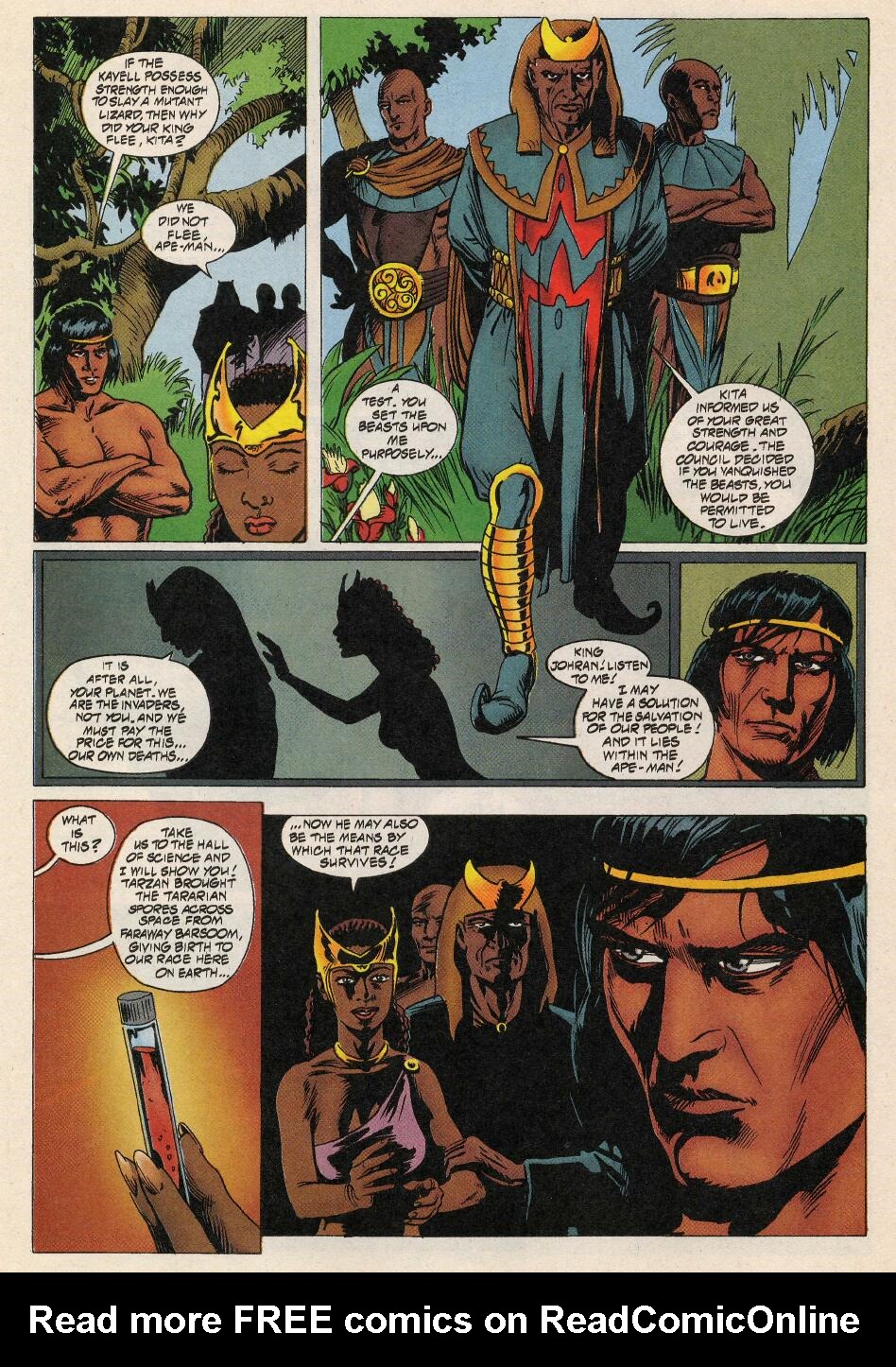 Read online Tarzan (1996) comic -  Issue #4 - 14