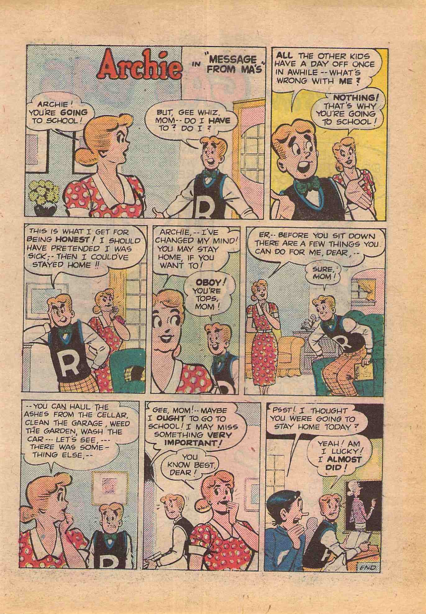 Read online Archie's Double Digest Magazine comic -  Issue #34 - 59