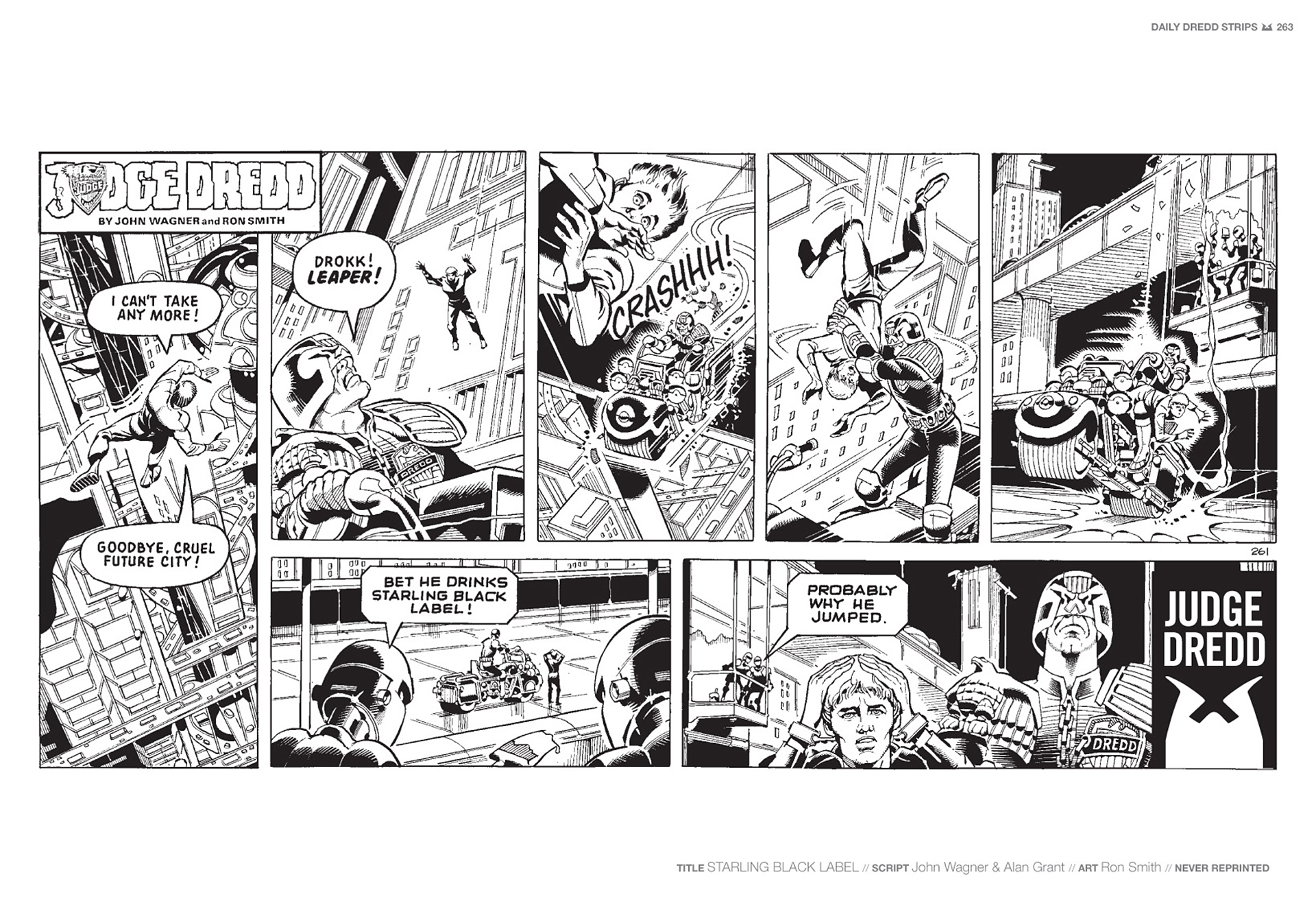 Read online Judge Dredd: The Daily Dredds comic -  Issue # TPB 1 - 266