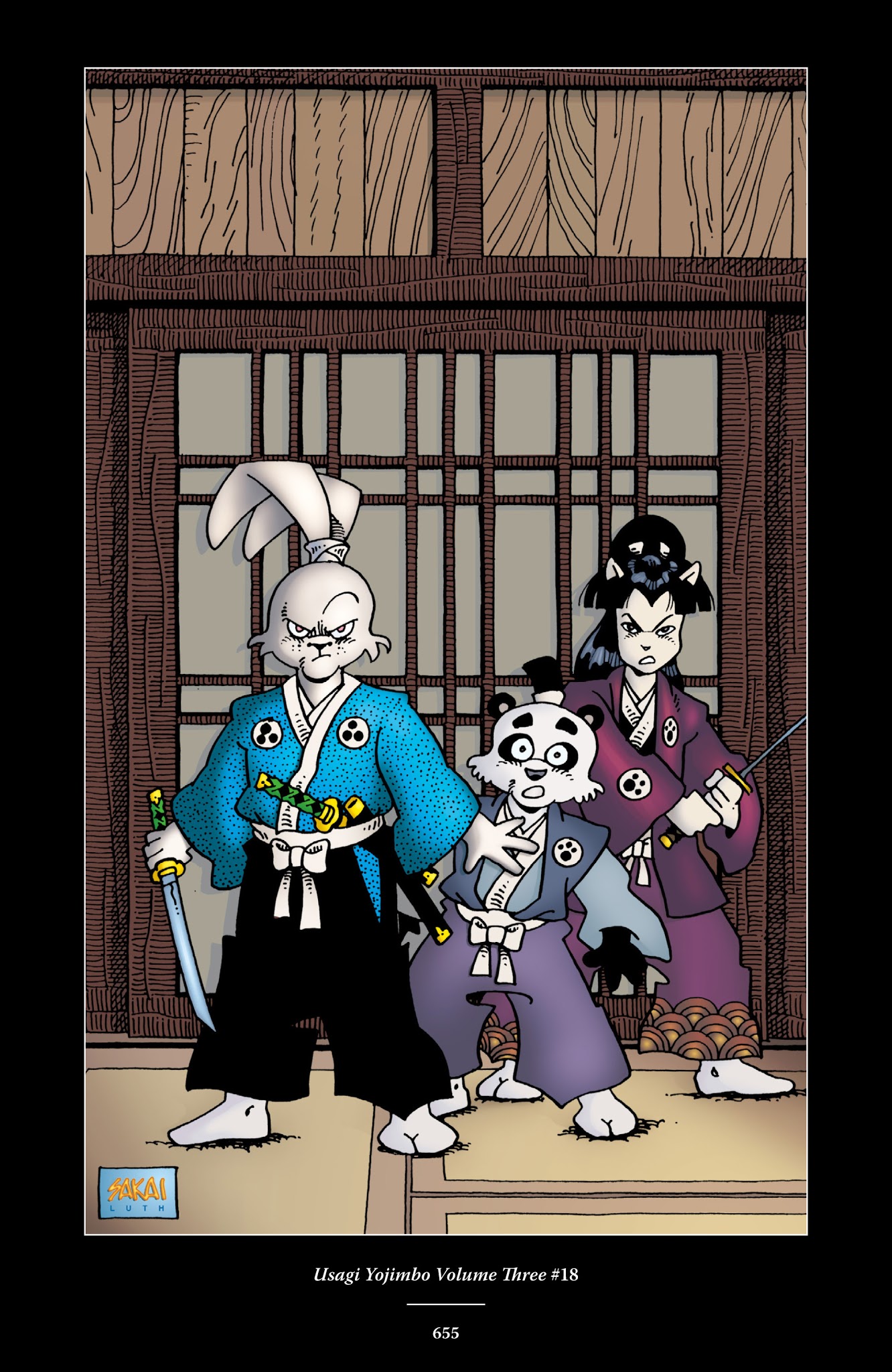 Read online The Usagi Yojimbo Saga comic -  Issue # TPB 2 - 645
